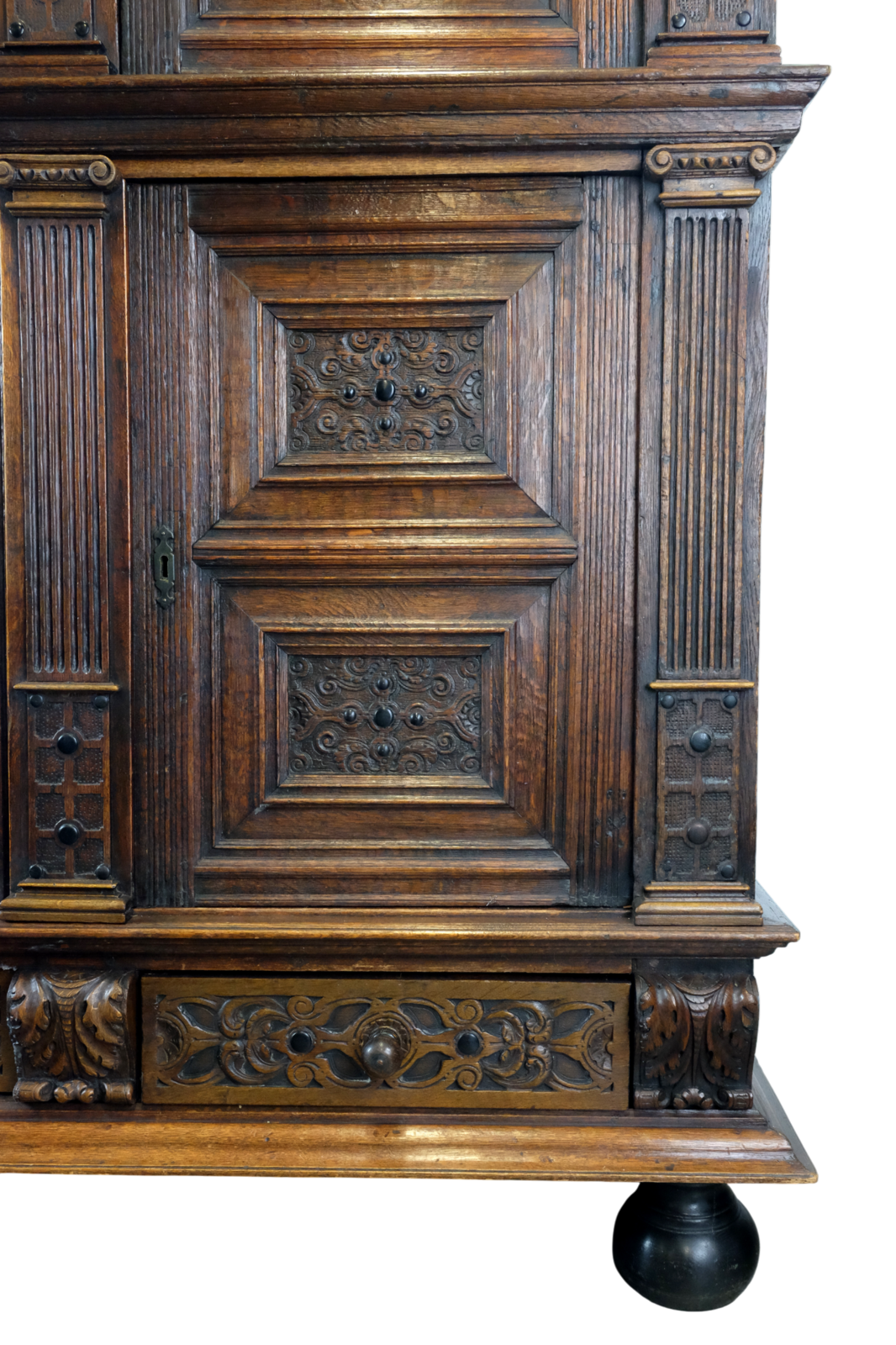 17th Century Dutch Pilasterkast 