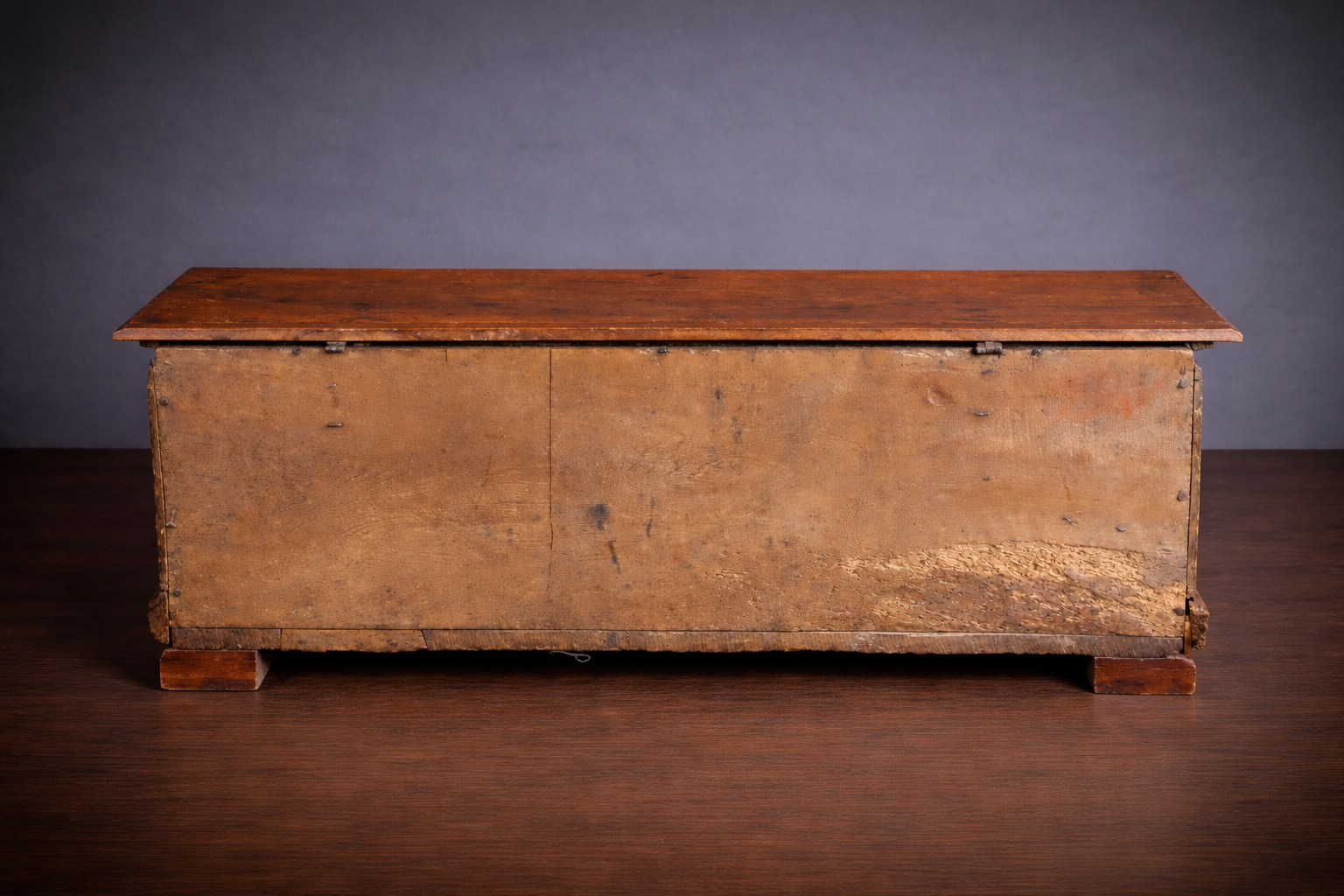 17th century Fine Walnut Italian Cassone