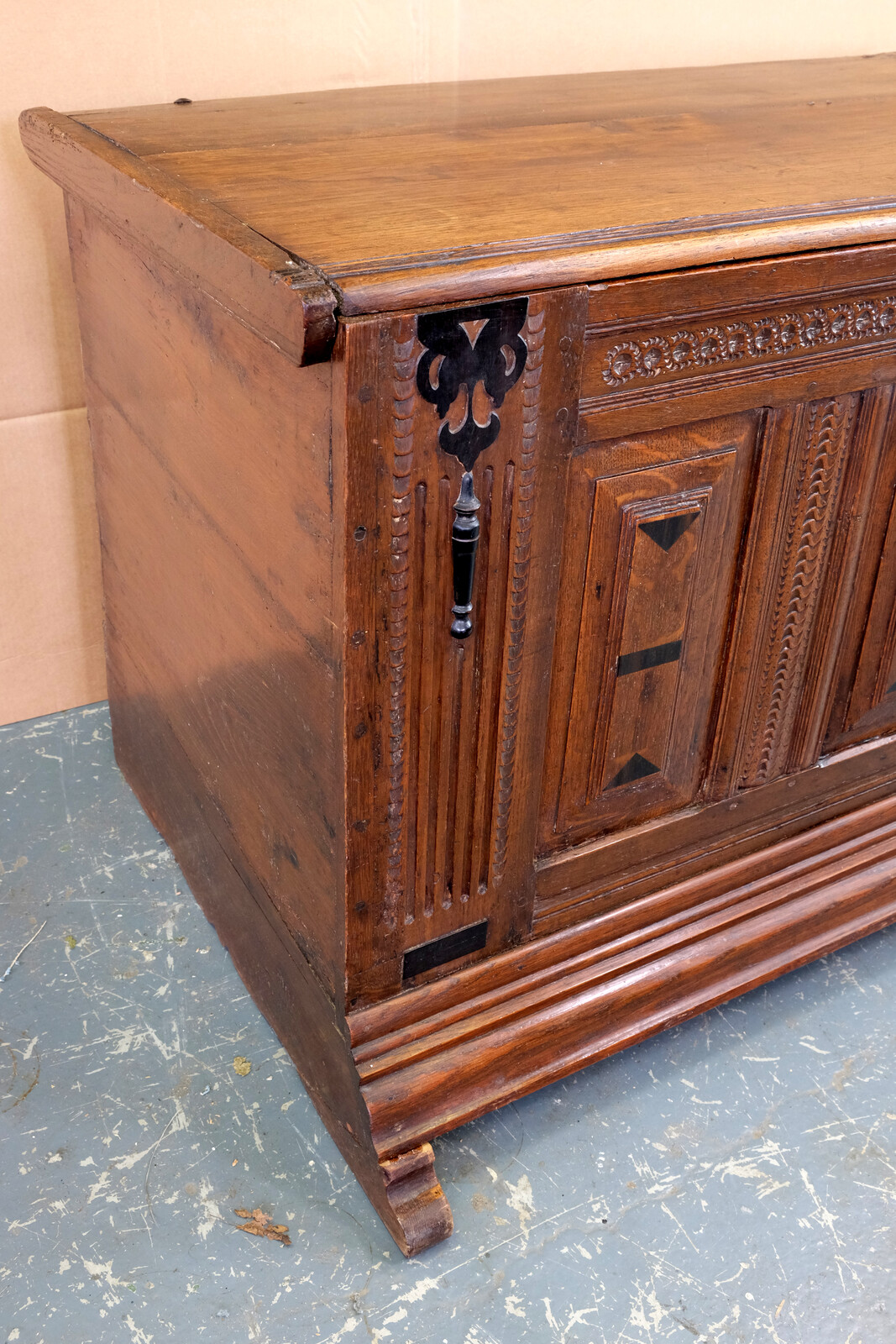 Beautiful Dutch Renaissance chest.