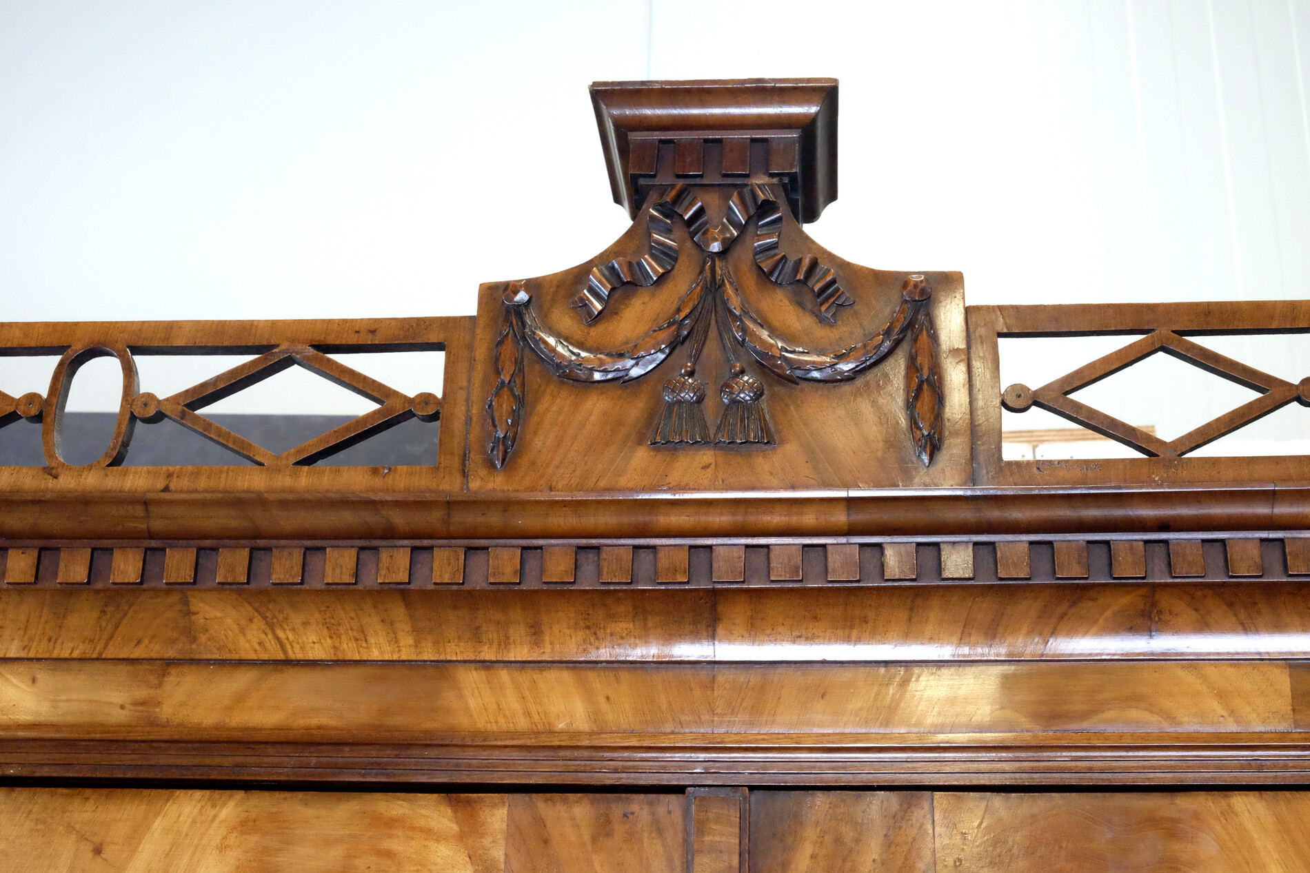Beautiful Golden-Blond Mahogany Cabinet