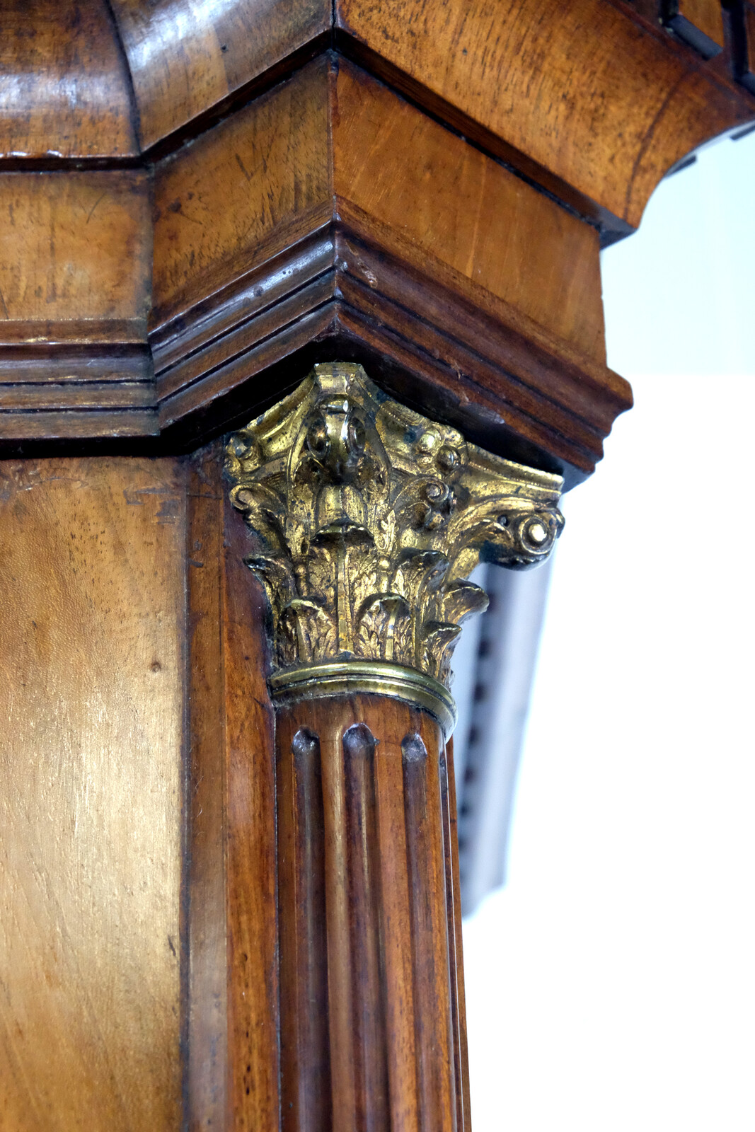 Beautiful Golden-Blond Mahogany Cabinet