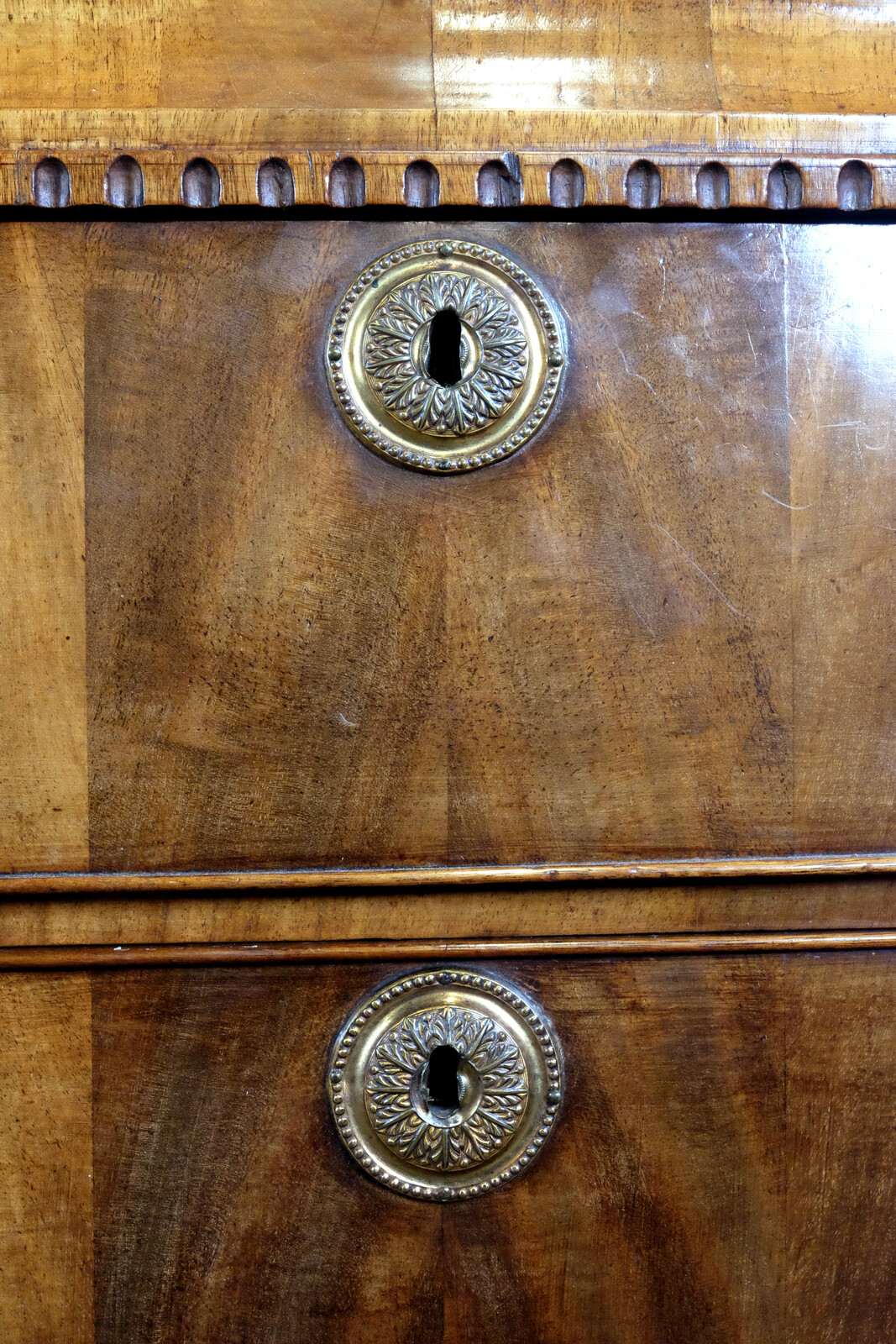 Beautiful Golden-Blond Mahogany Cabinet