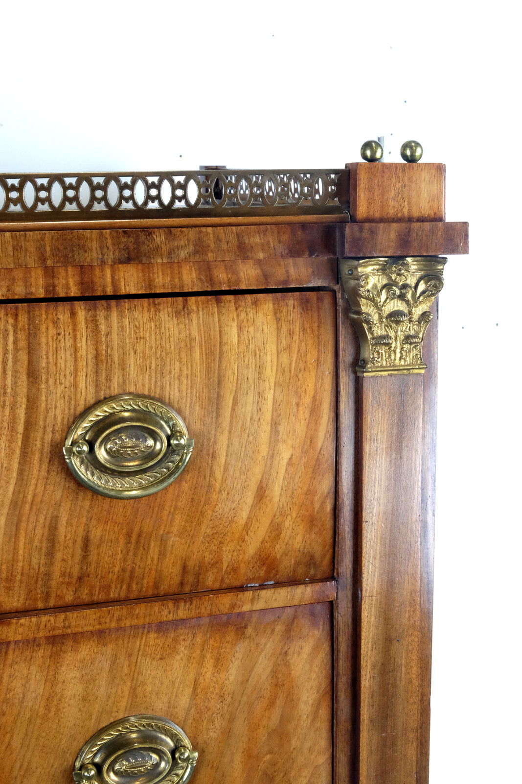 chiffonnière, chest with drawers Dutch early 19th century