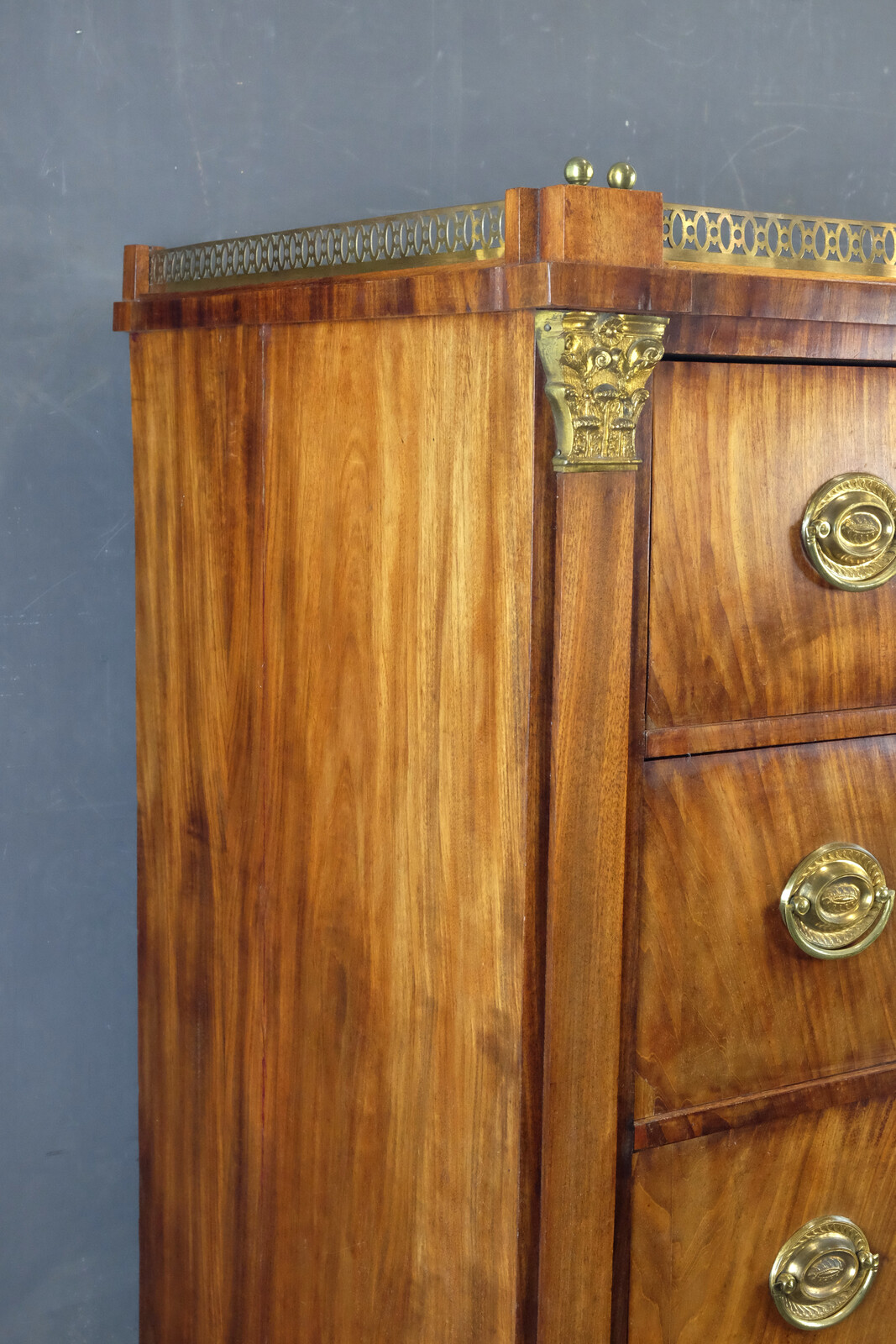 chiffonnière, chest with drawers Dutch early 19th century