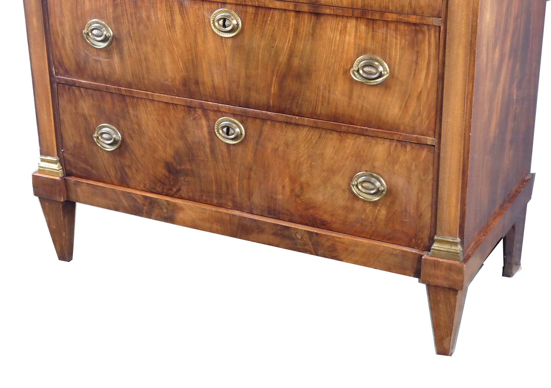 chiffonnière, chest with drawers Dutch early 19th century