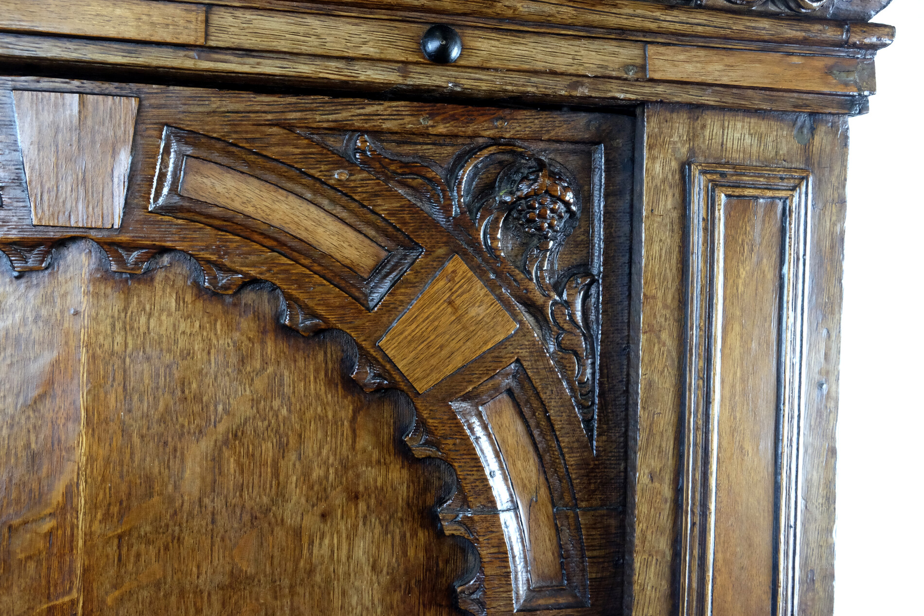 Dutch 17th century Arched Cabinet 