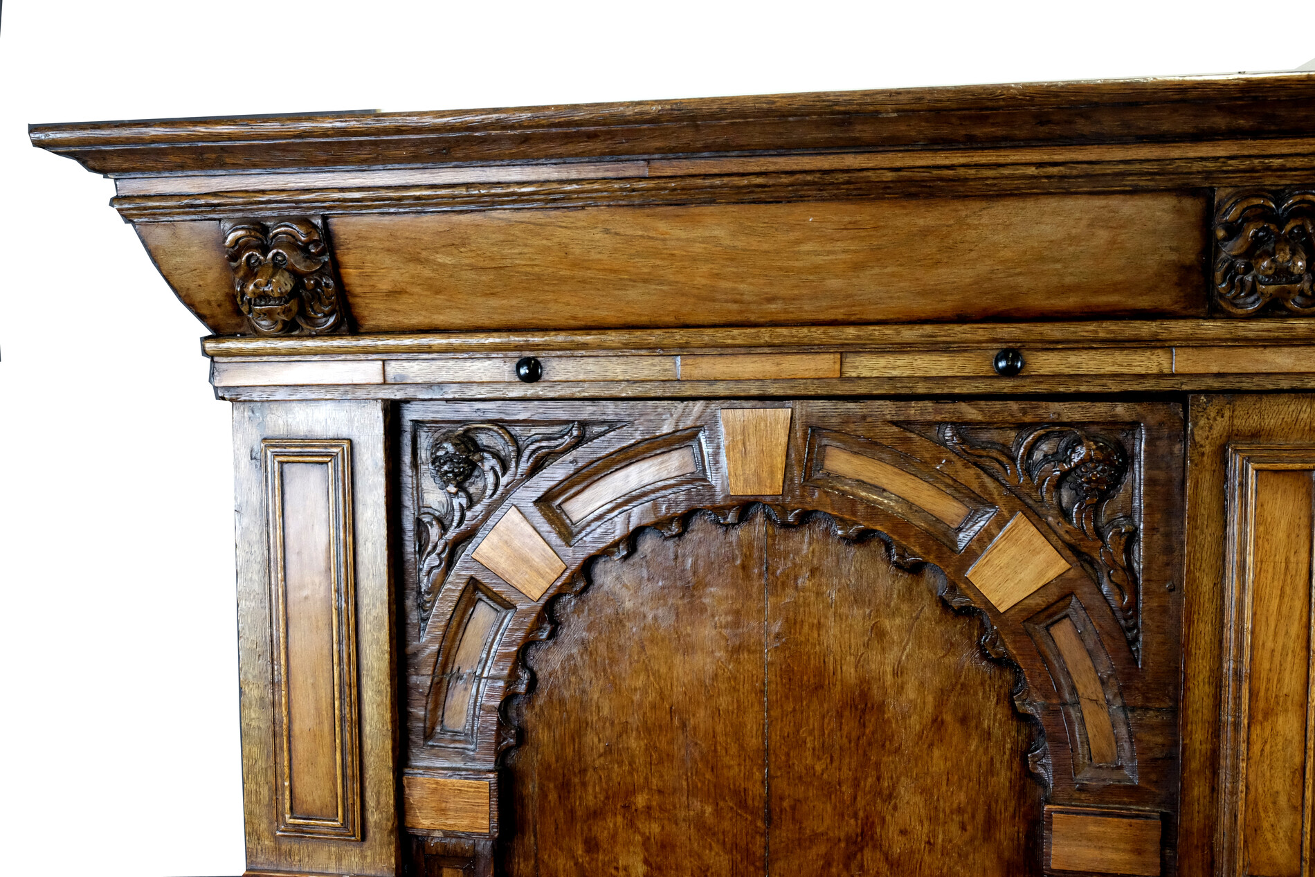 Dutch 17th century Arched Cabinet 