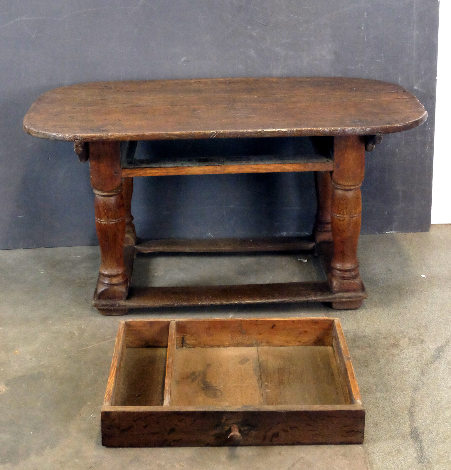 Dutch Oak Table late 17th century