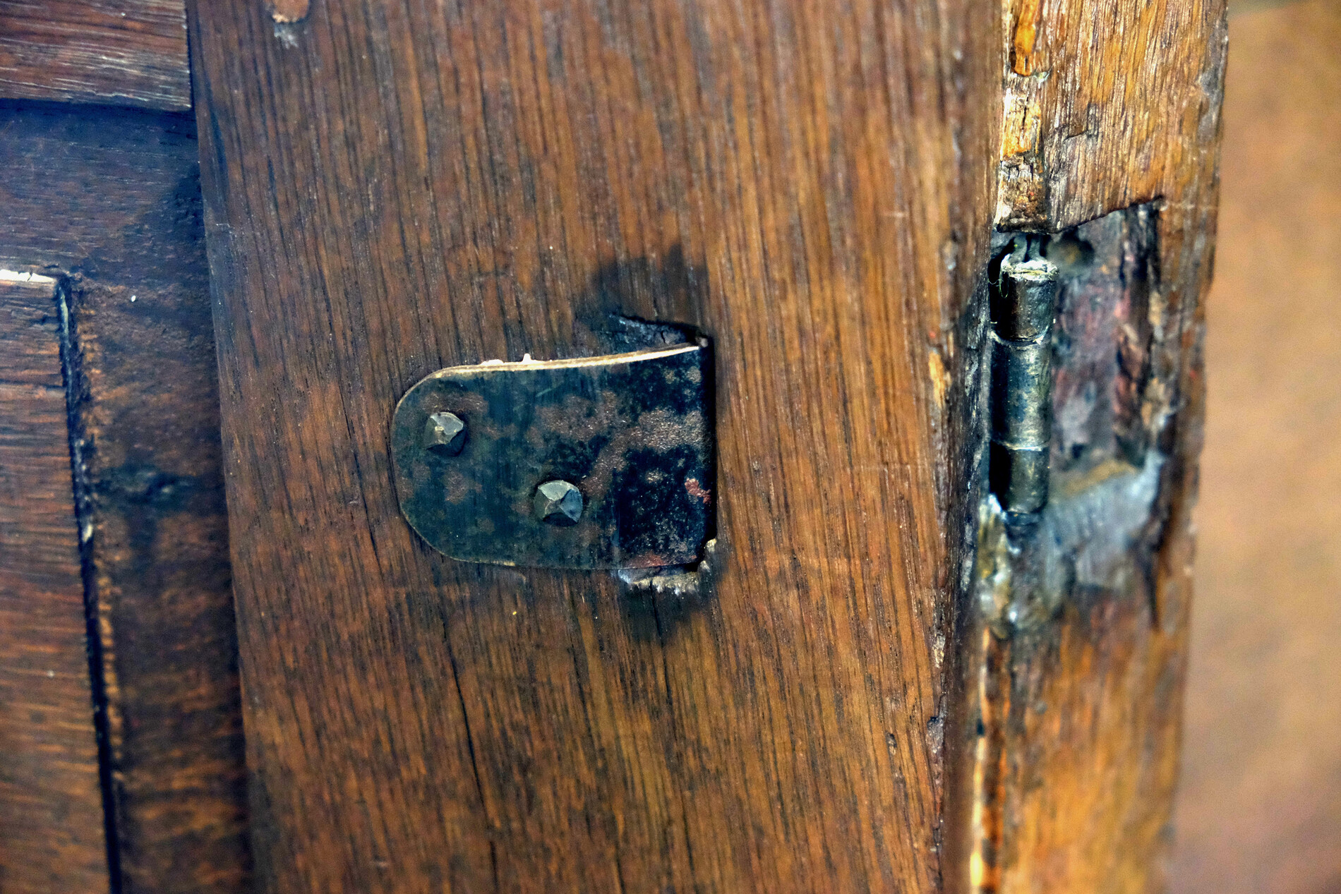Early Dutch four doors cabinet