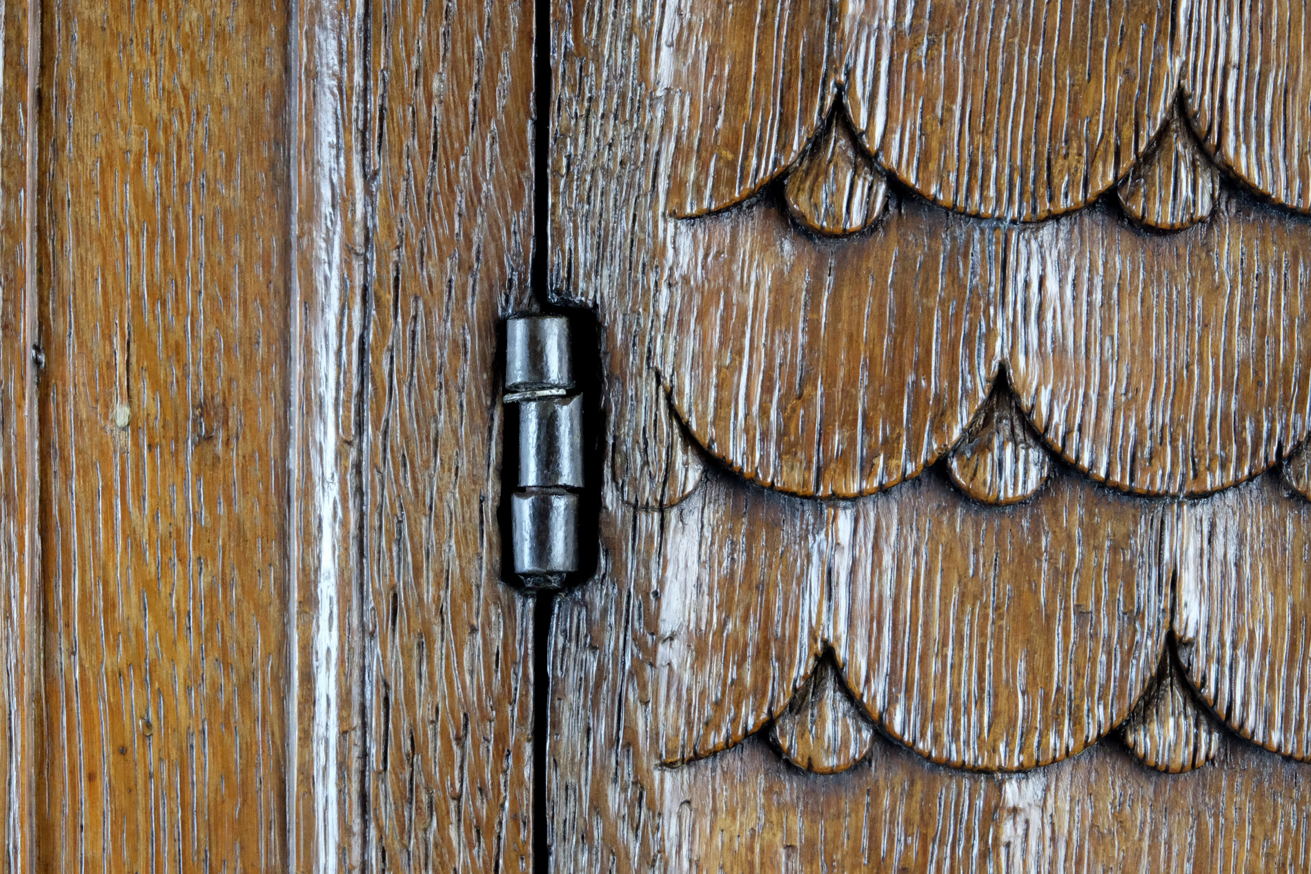 Early Dutch four doors cabinet