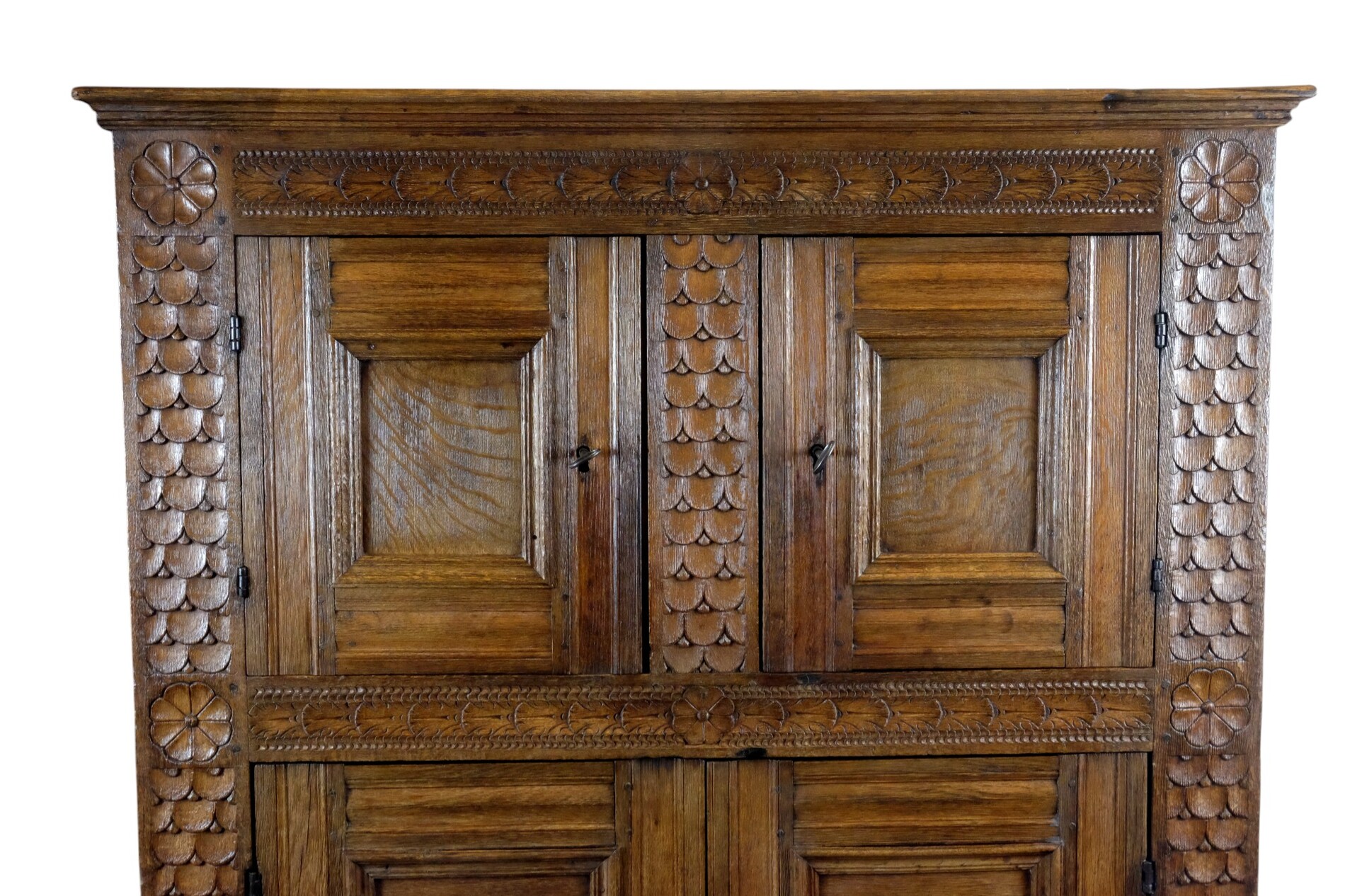 Early Dutch four doors cabinet