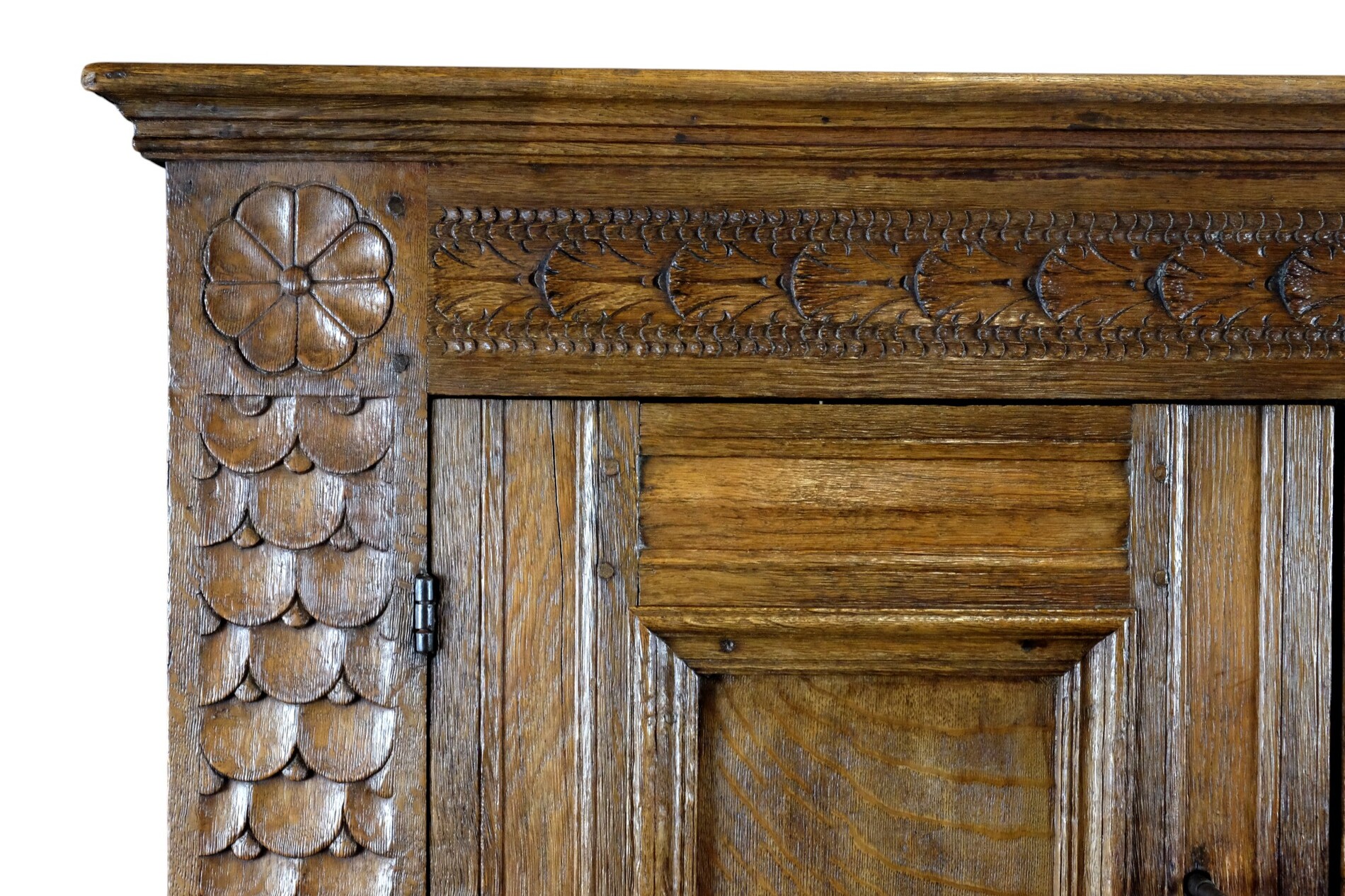 Early Dutch four doors cabinet