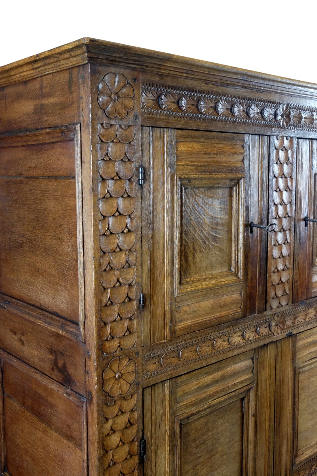 Early Dutch four doors cabinet
