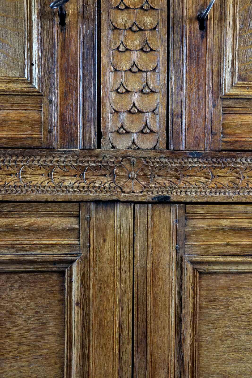 Early Dutch four doors cabinet