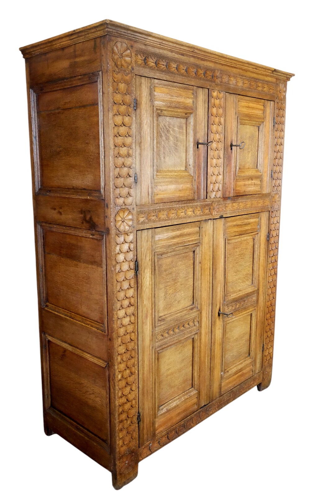 Early Dutch four doors cabinet
