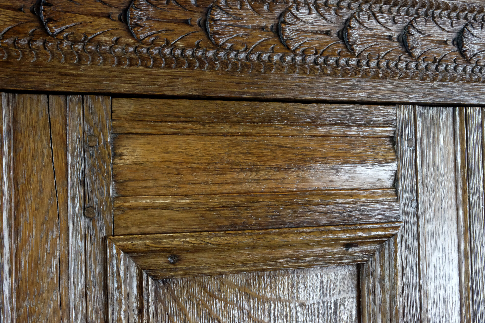 Early Dutch four doors cabinet