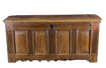 early Dutch oak chest