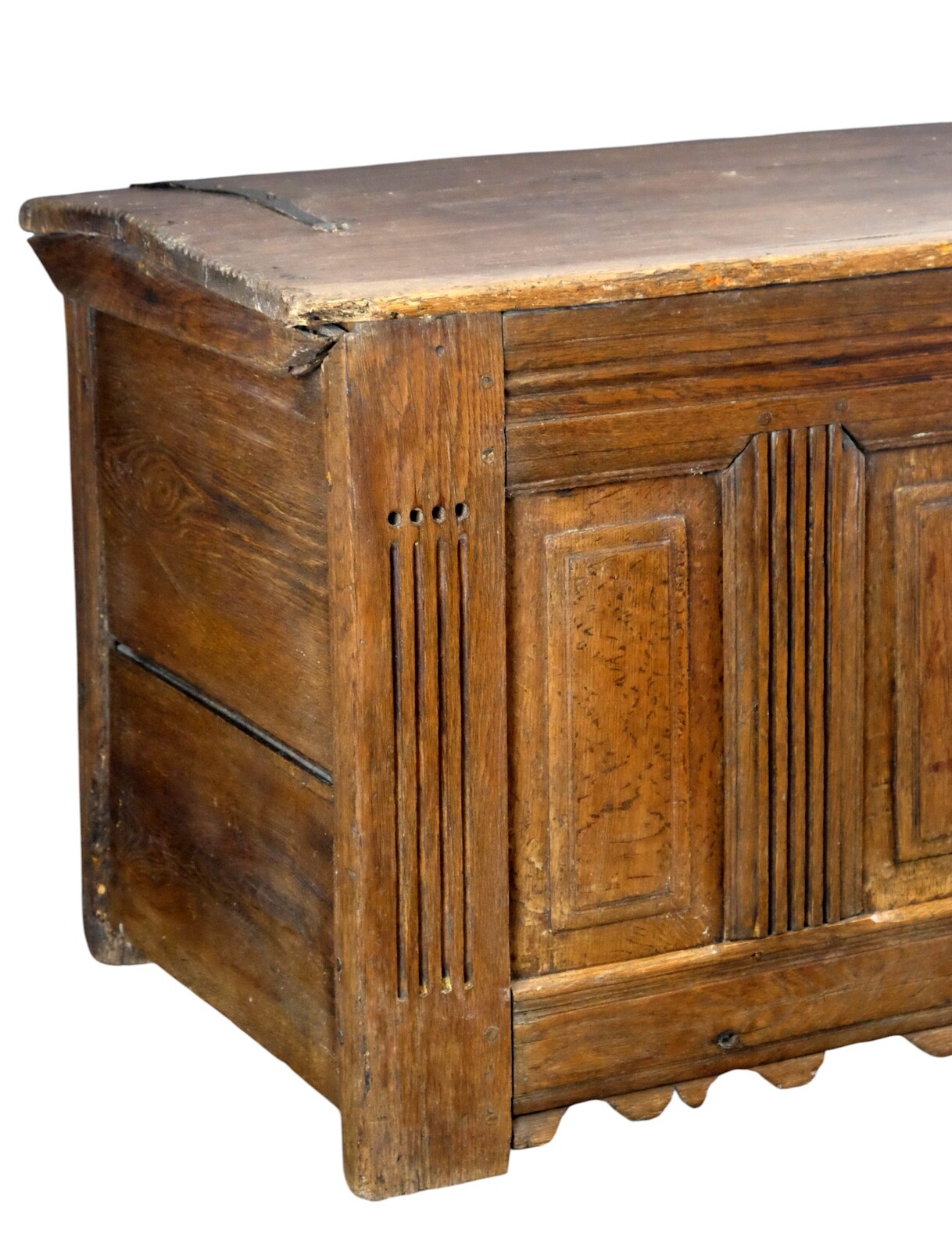 early Dutch oak chest