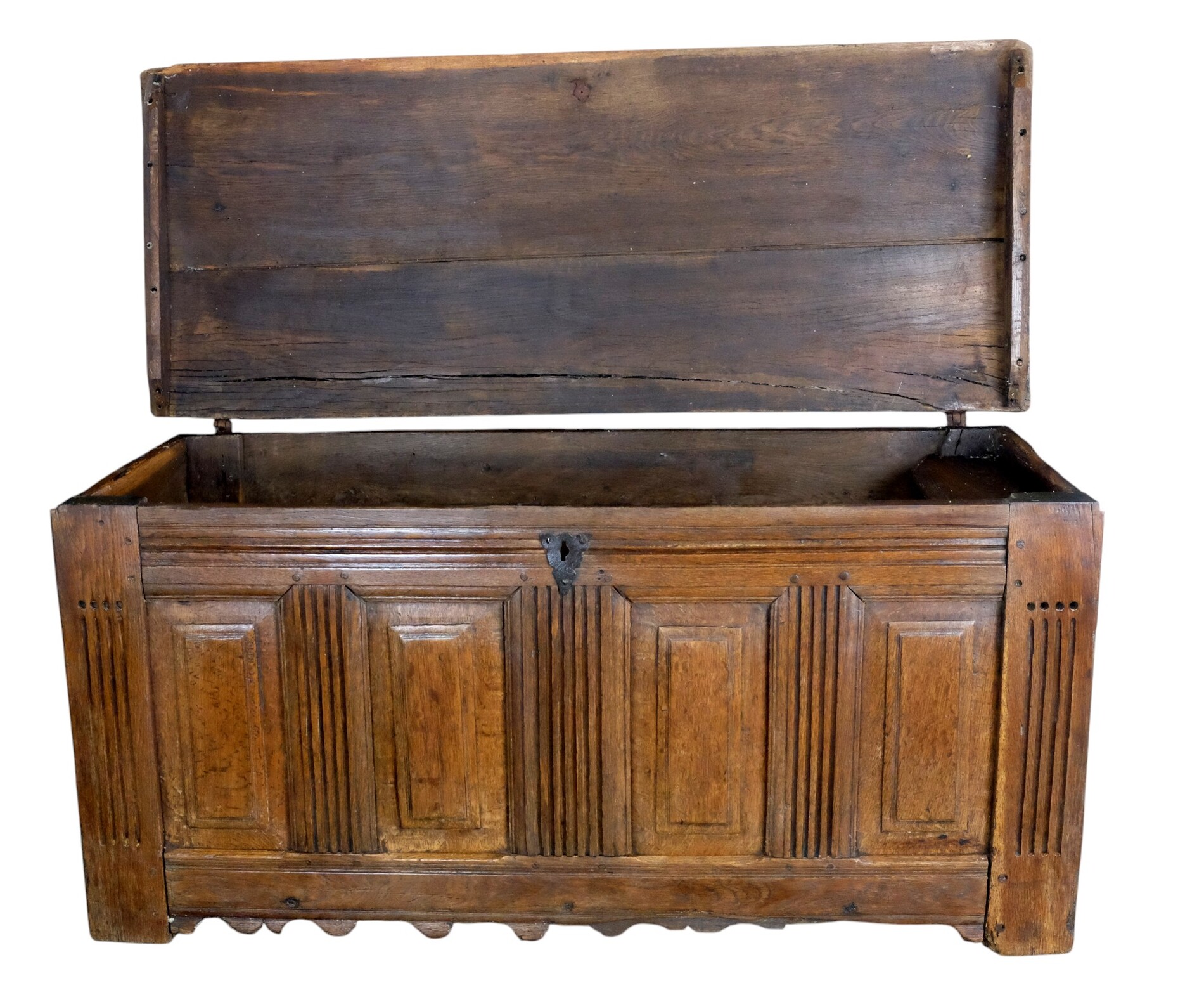 early Dutch oak chest