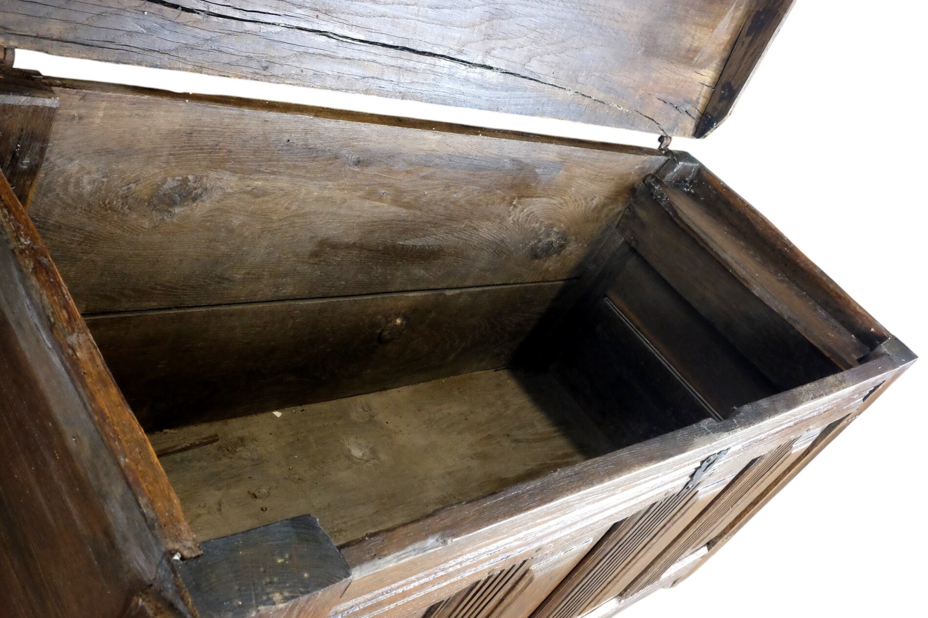 early Dutch oak chest