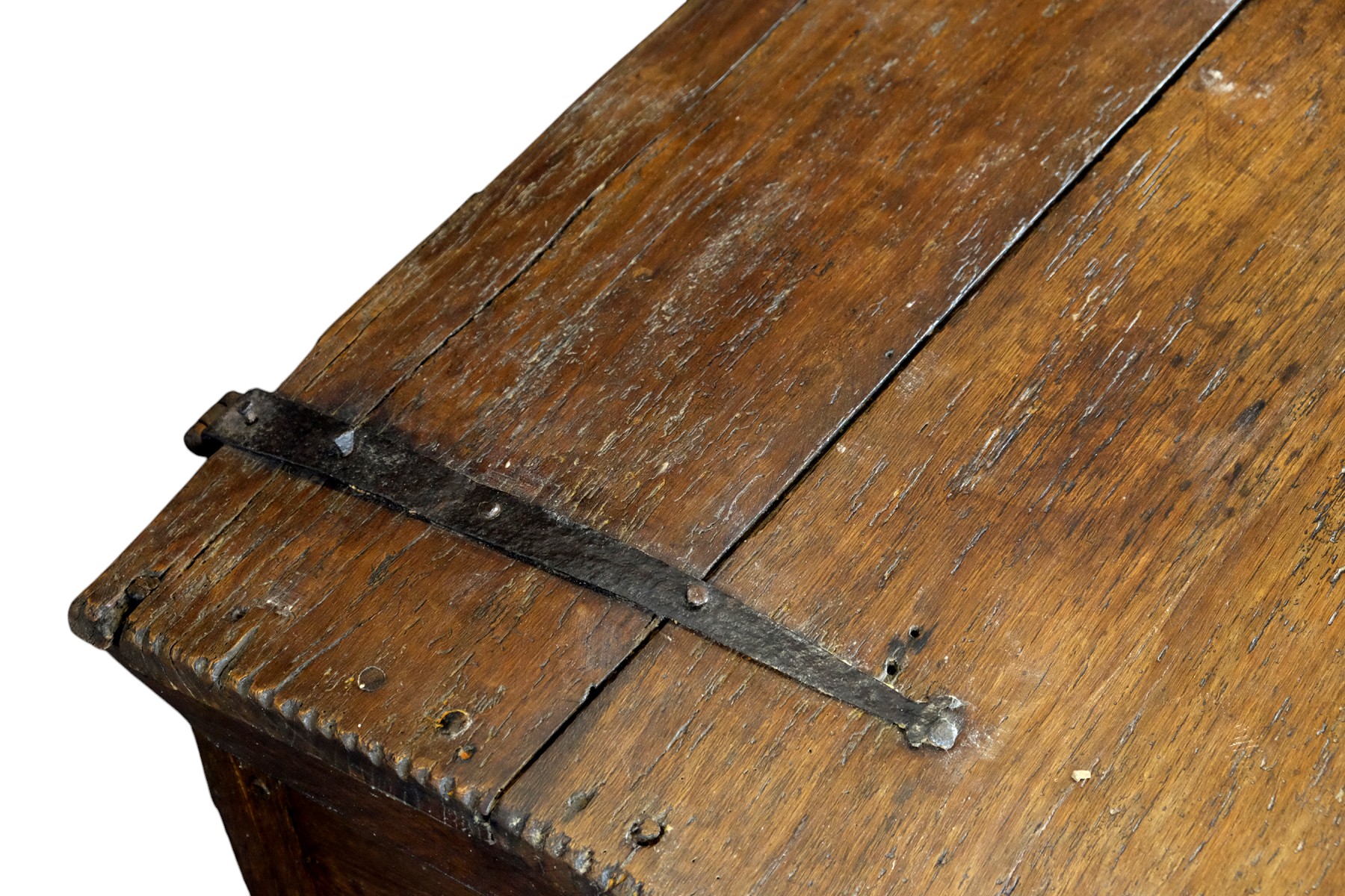 early Dutch oak chest