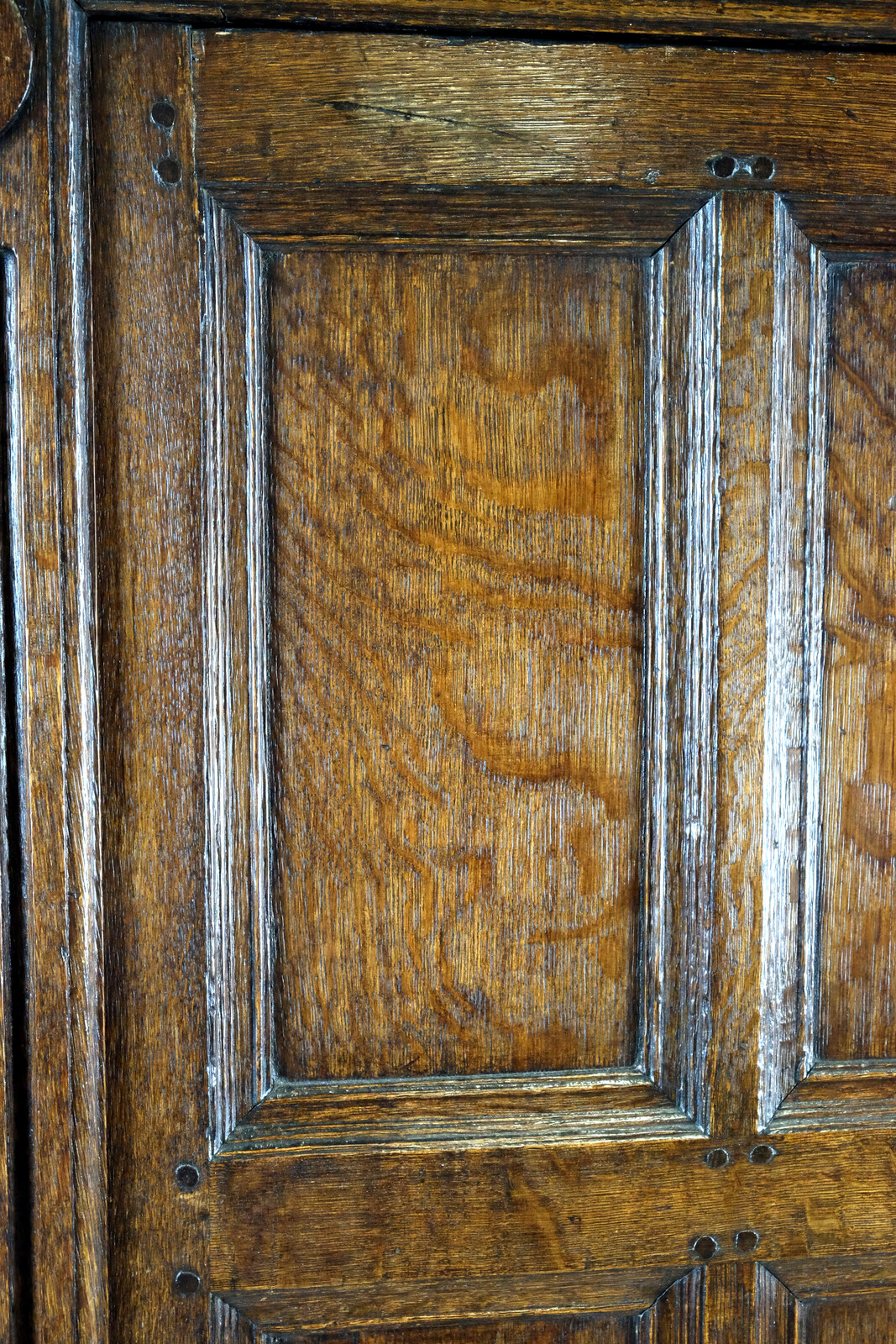 Early Dutch Panel Cabinet. 