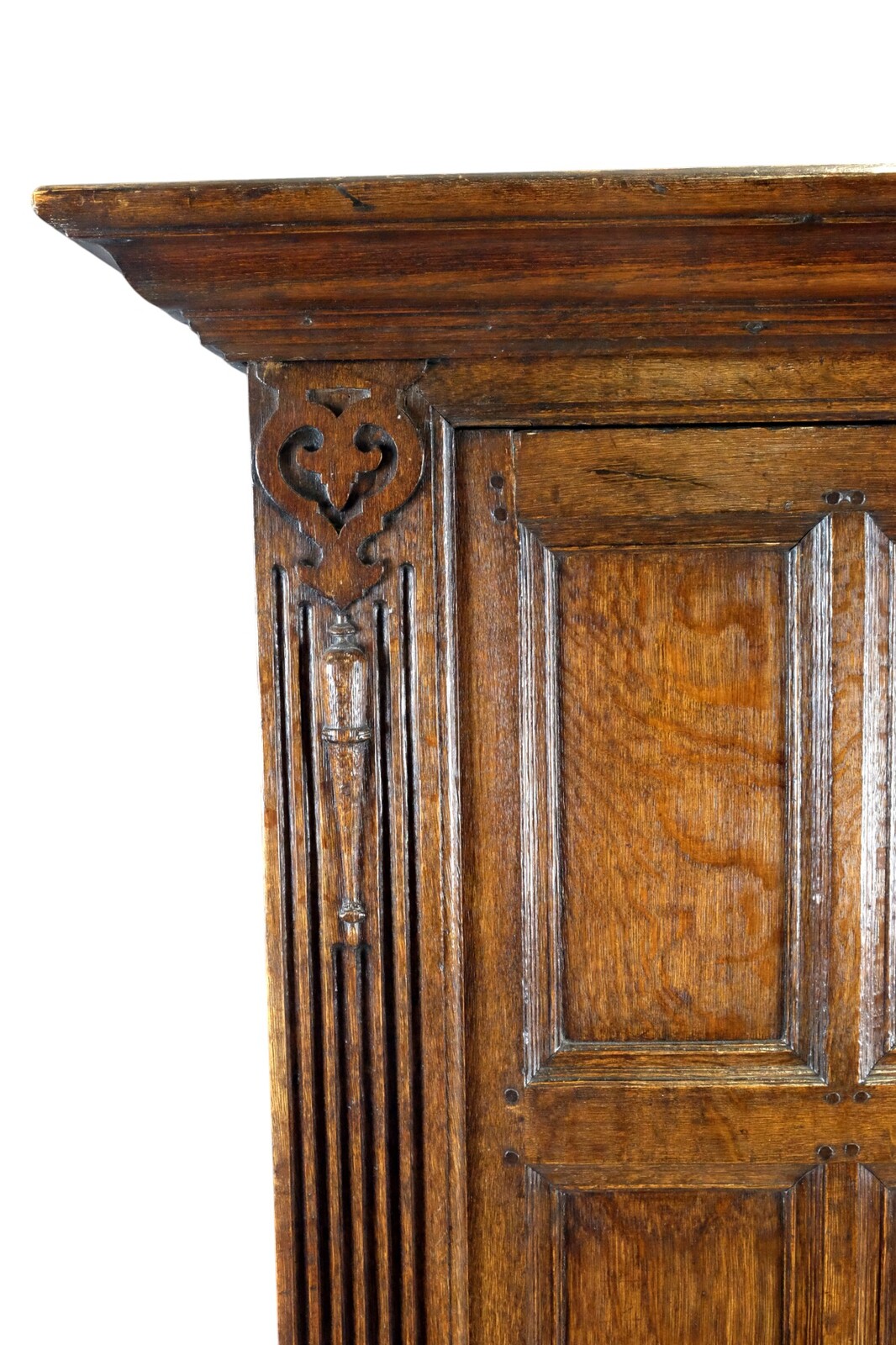 Early Dutch Panel Cabinet. 