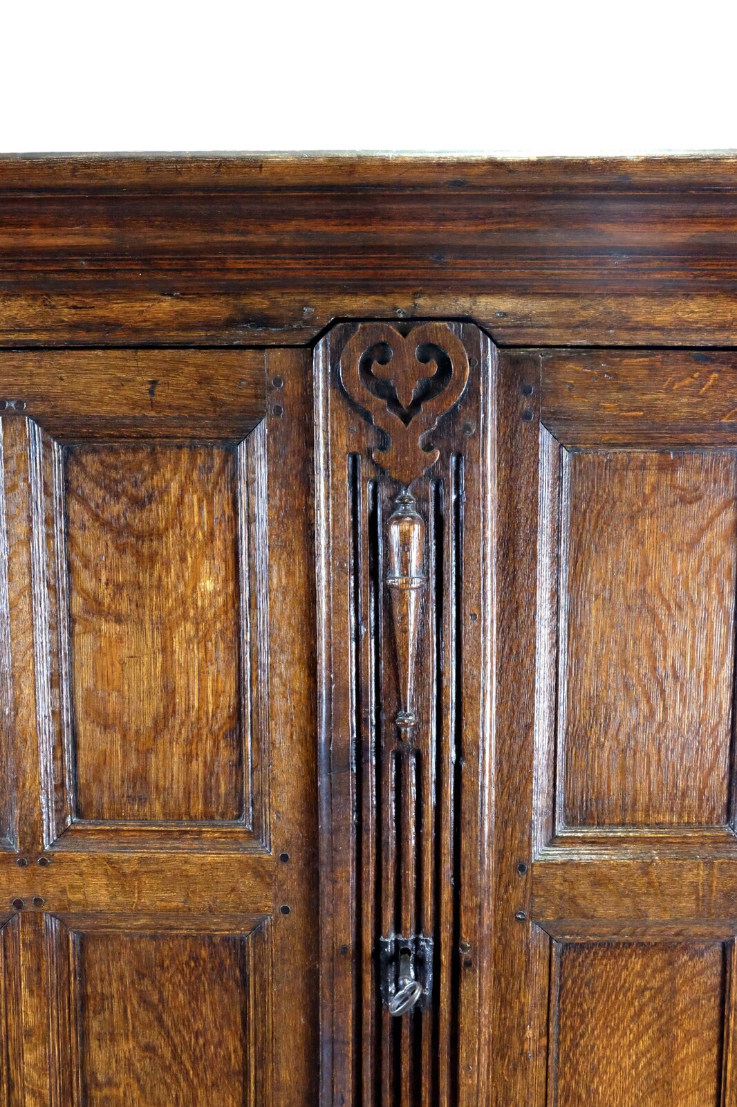 Early Dutch Panel Cabinet. 