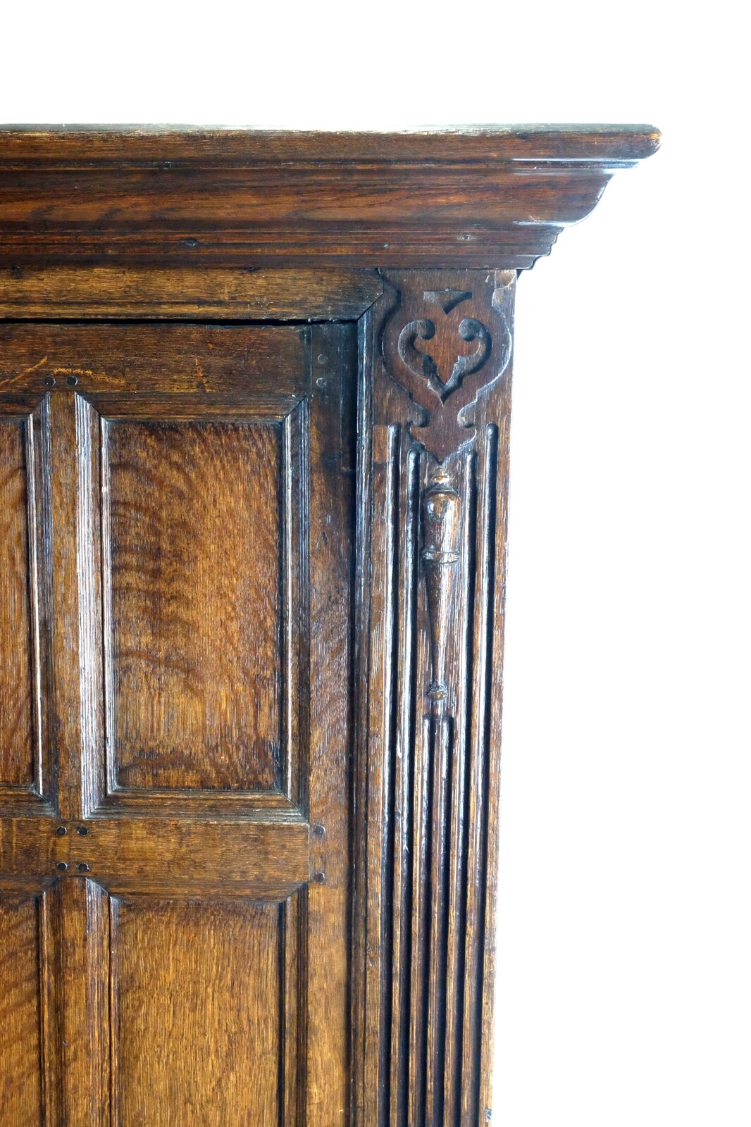 Early Dutch Panel Cabinet. 