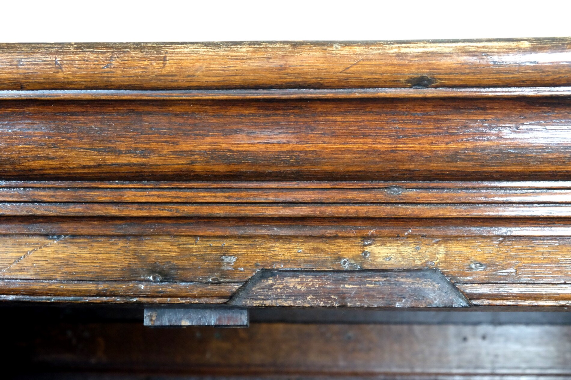 Early Dutch Panel Cabinet. 