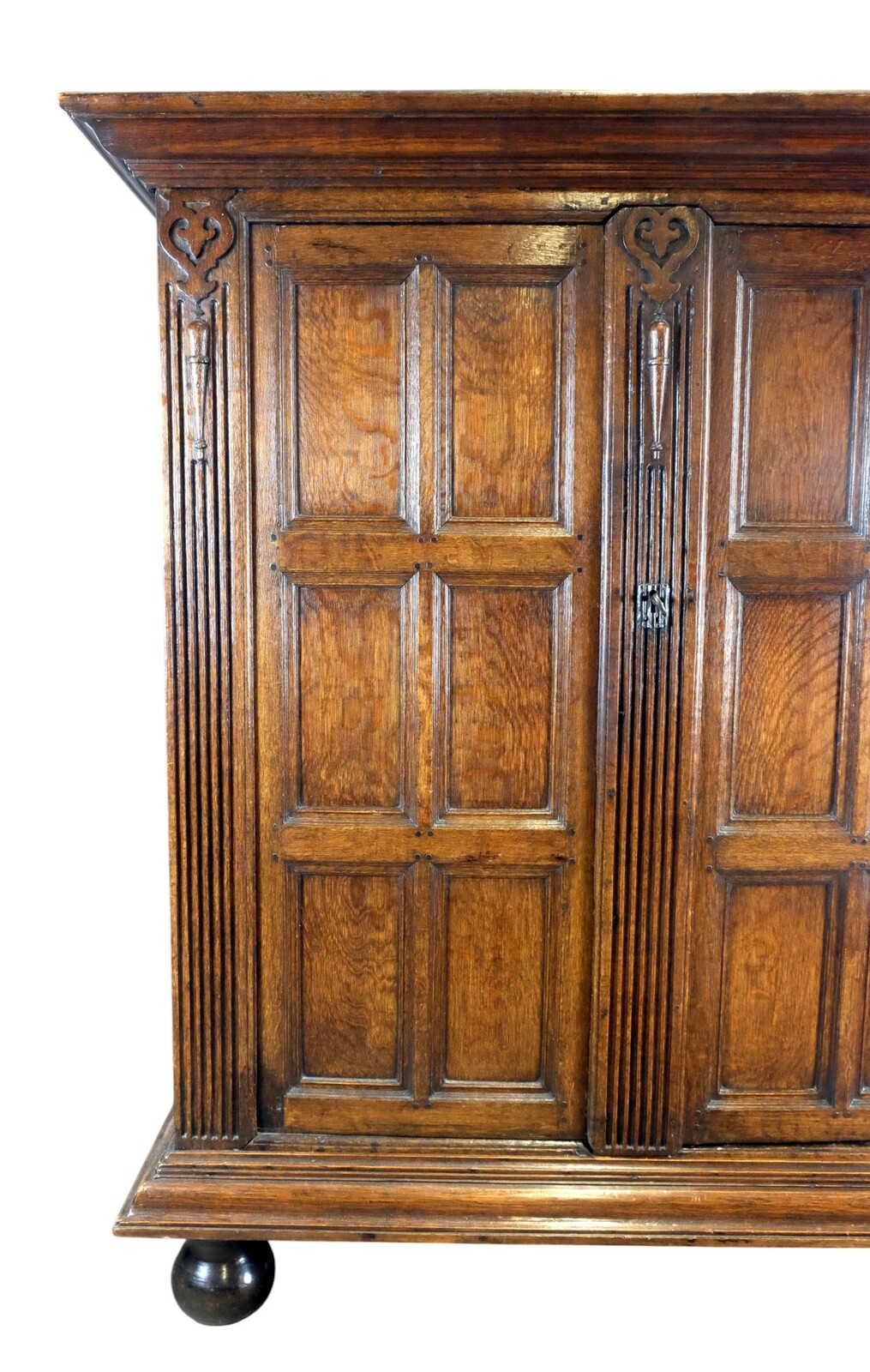 Early Dutch Panel Cabinet. 