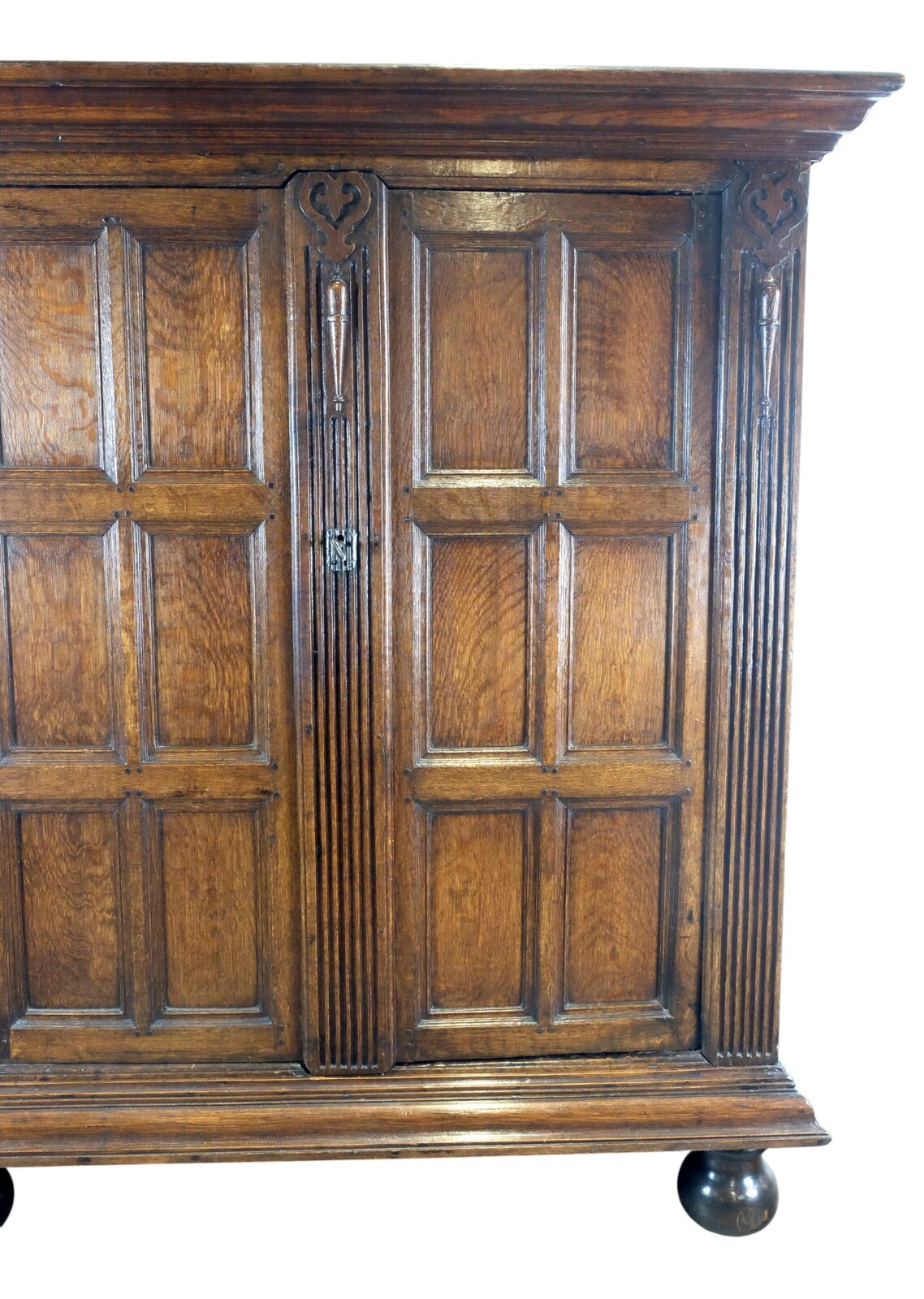 Early Dutch Panel Cabinet. 