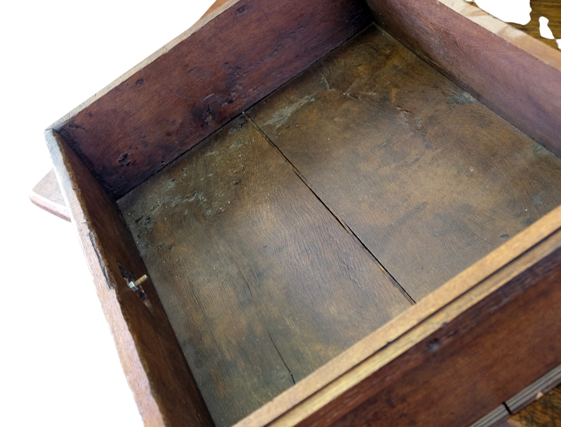 Early German table with drawer
