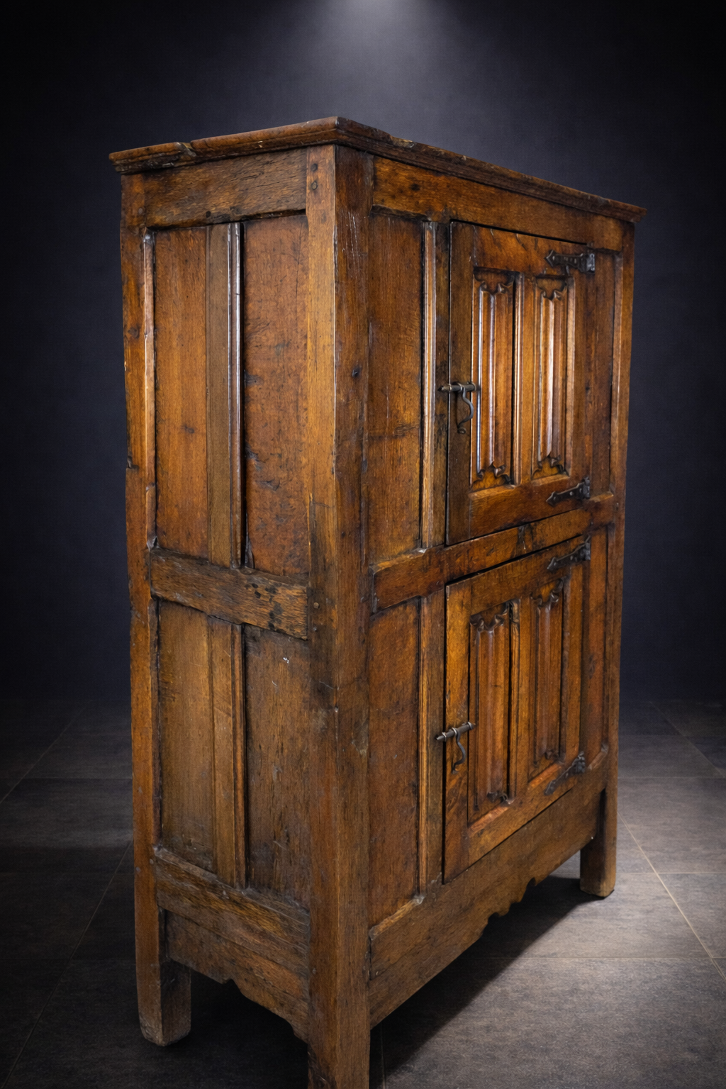 Early Gothic Spanish Cabinet
