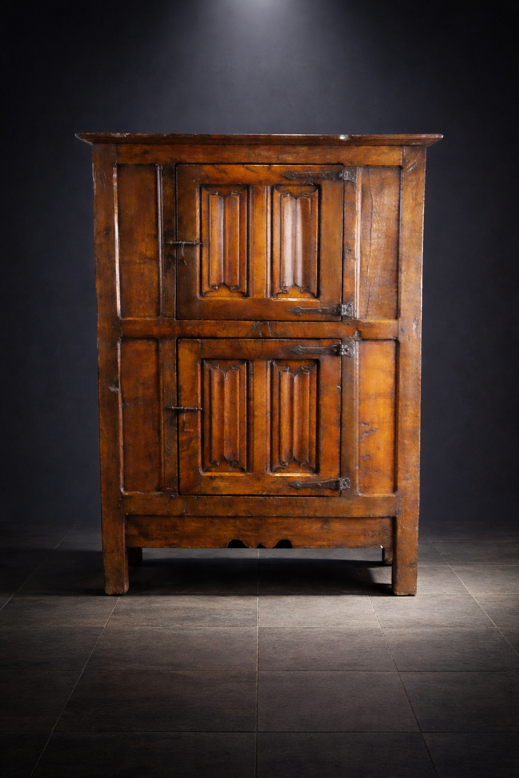 Early Gothic Spanish Cabinet