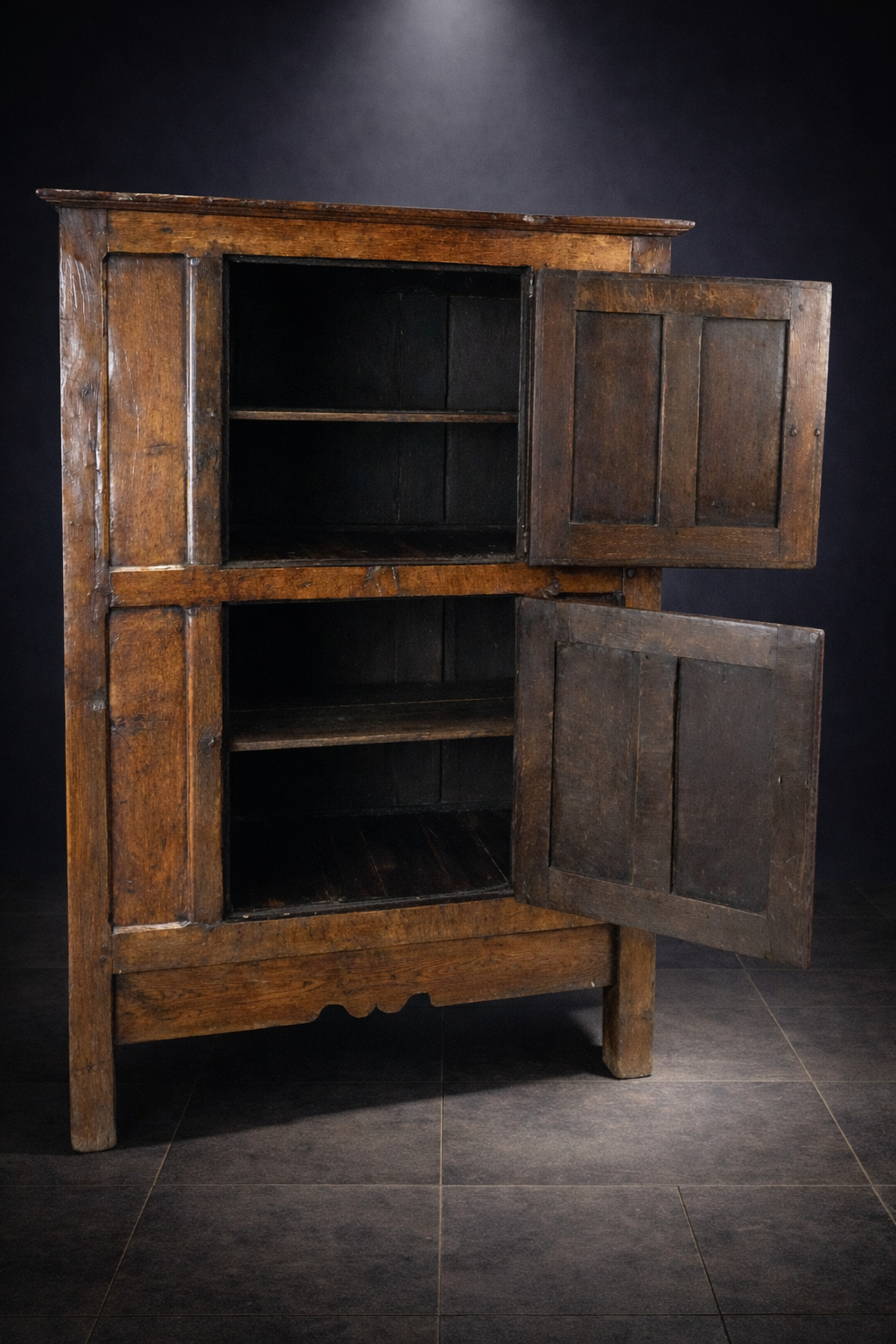 Early Gothic Spanish Cabinet