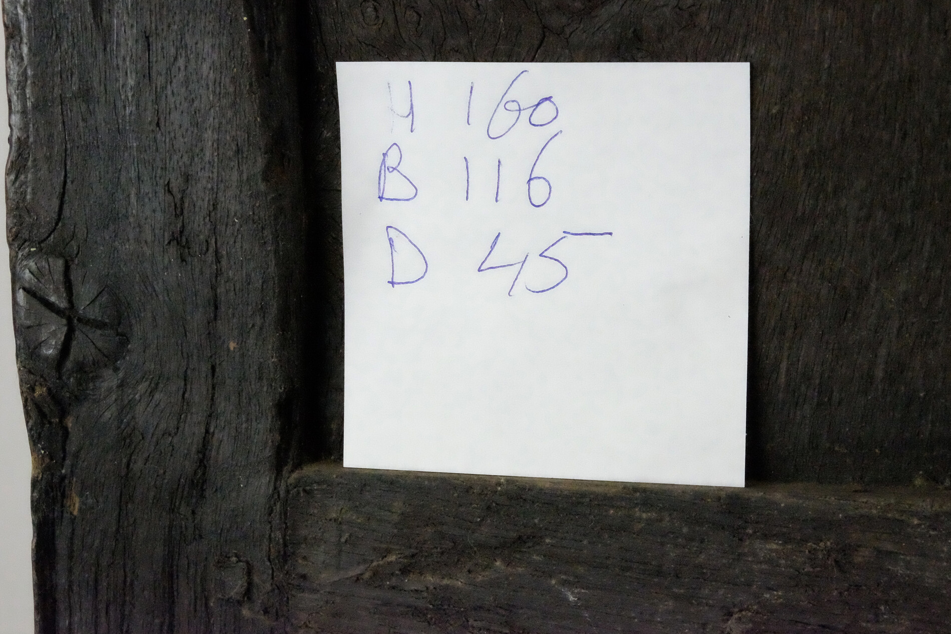 Early Gothic Spanish Cabinet