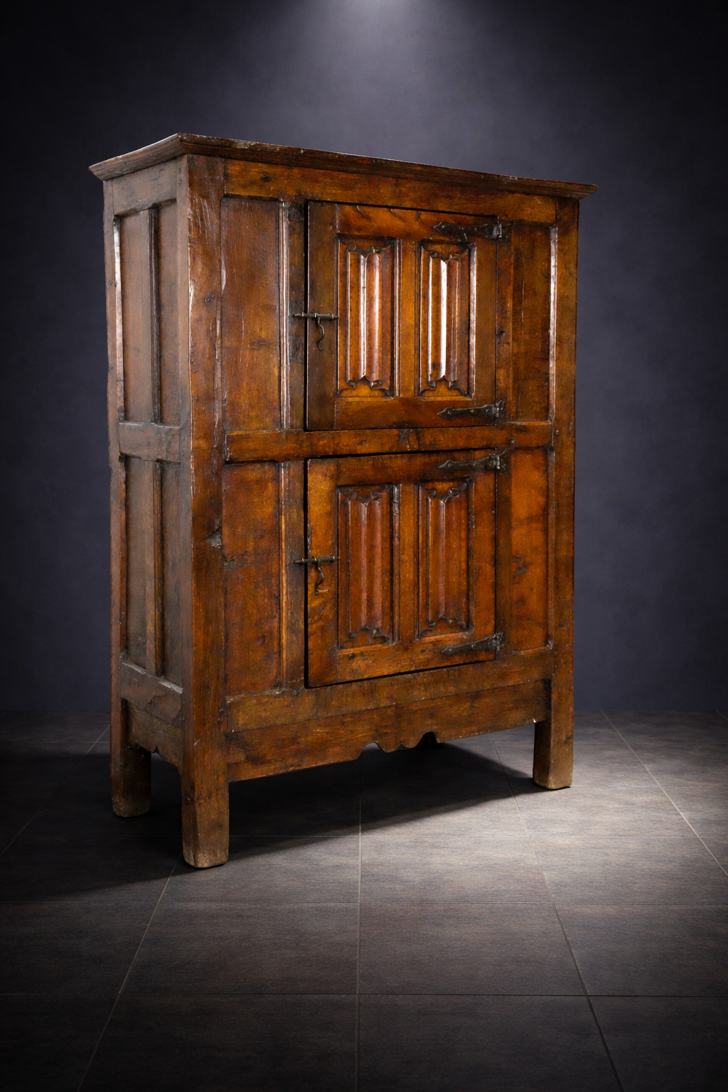 Early Gothic Spanish Cabinet
