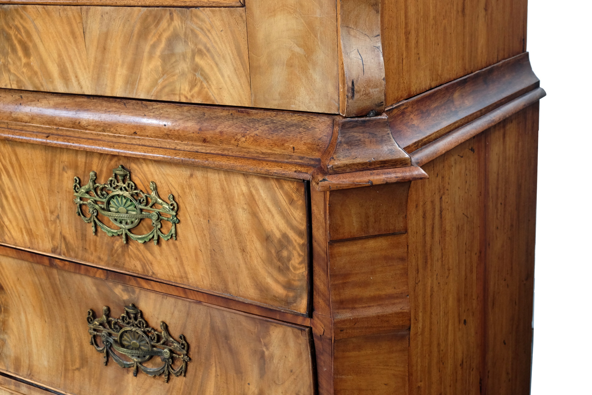 Elegant Cabinet in beautiful floral mahogany
