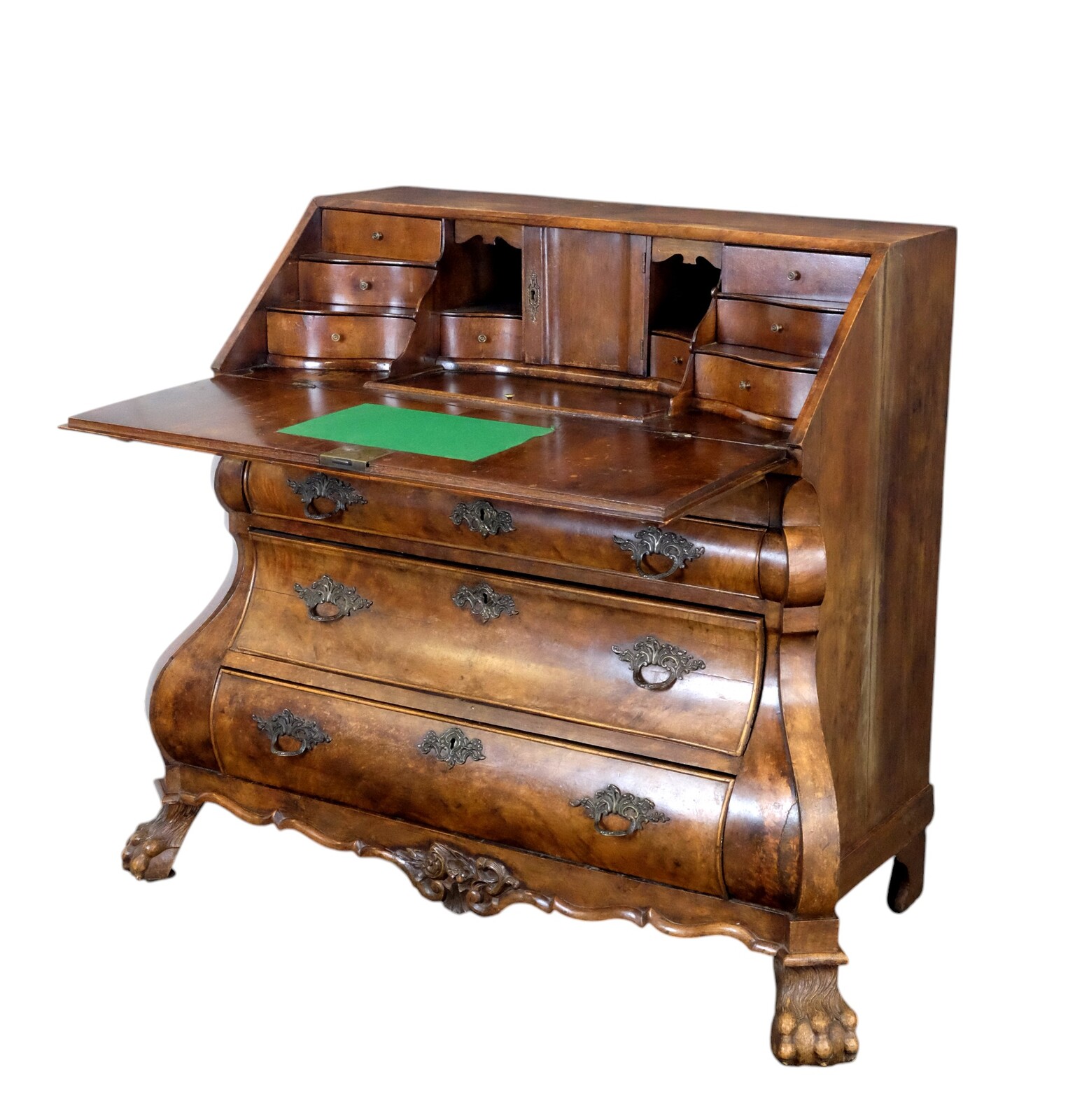 Elegant secretary, mid 18th century, around 1750.