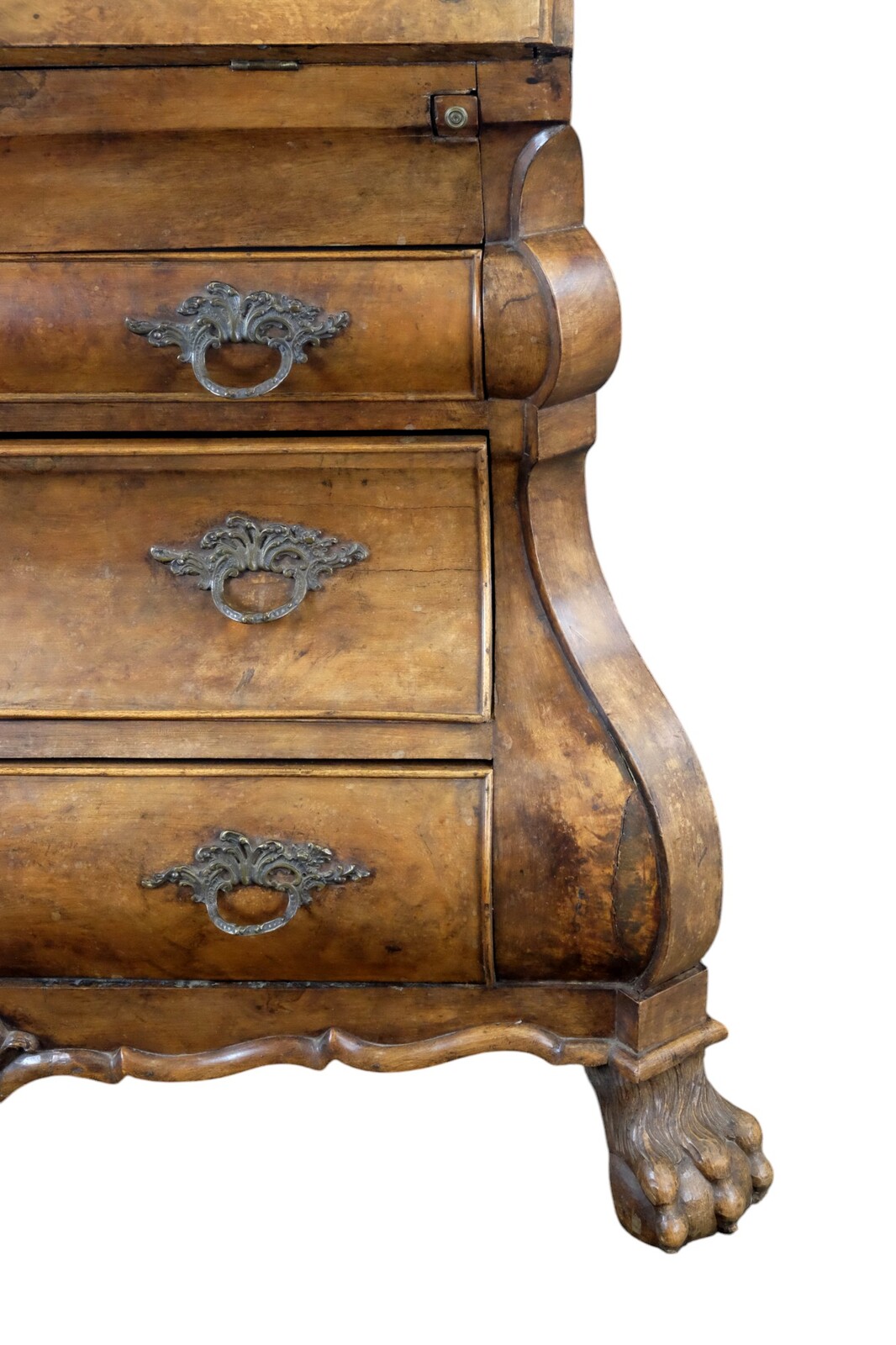 Elegant secretary, mid 18th century, around 1750.