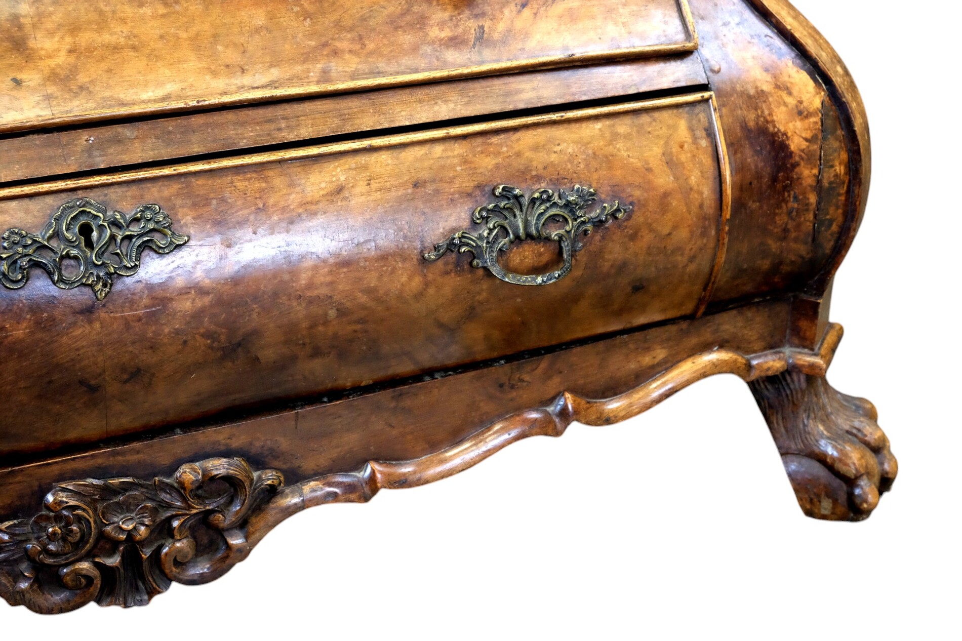 Elegant secretary, mid 18th century, around 1750.