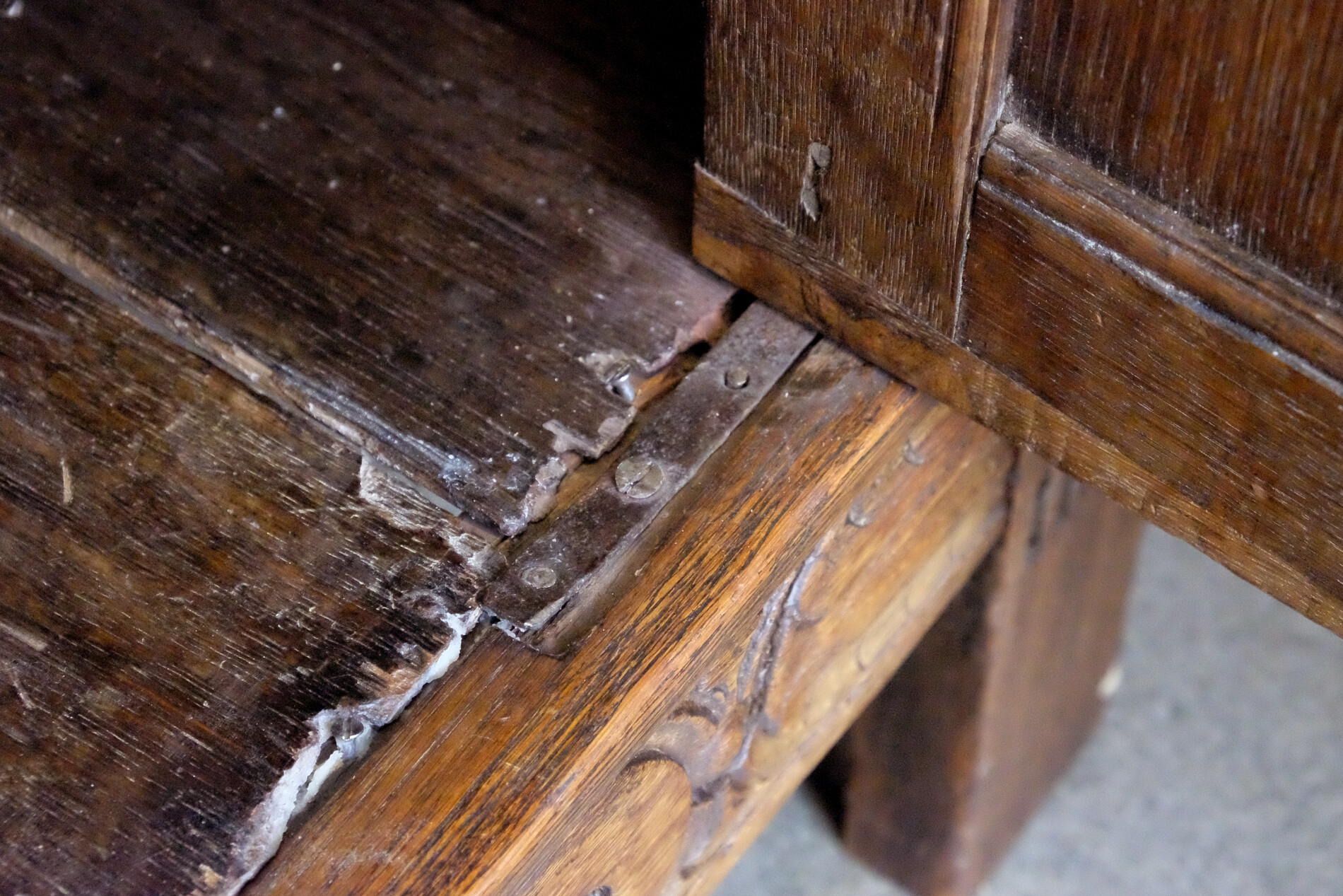 fine 17th century Dutch Panel Cabinet