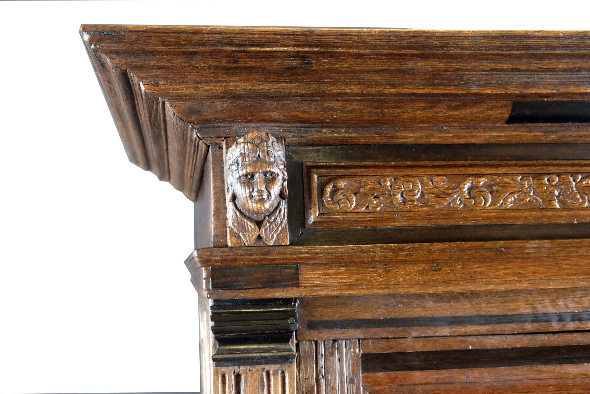 Fine Dutch 17th Century paneled Cabinet 
