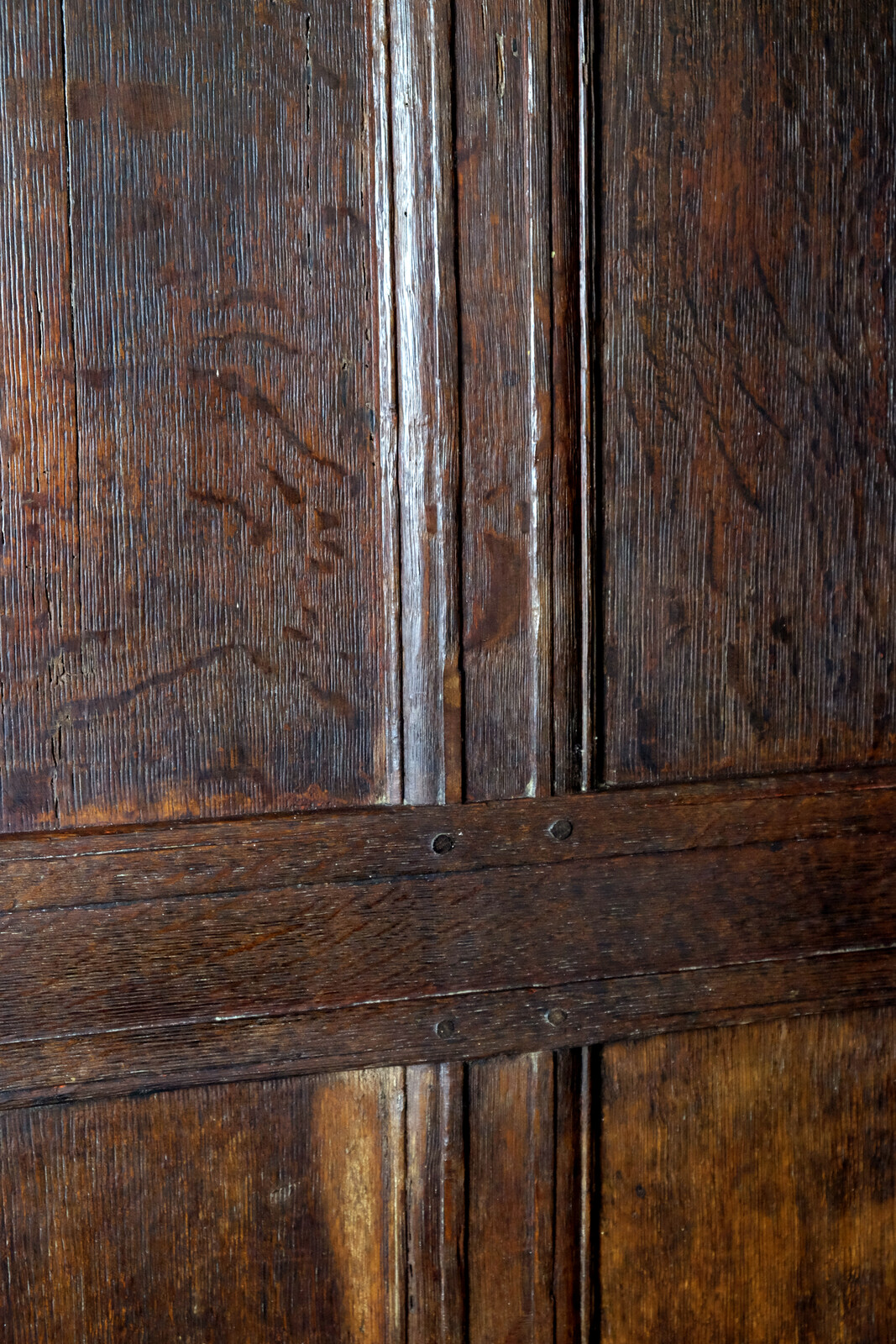 Fine Dutch 17th Century paneled Cabinet 