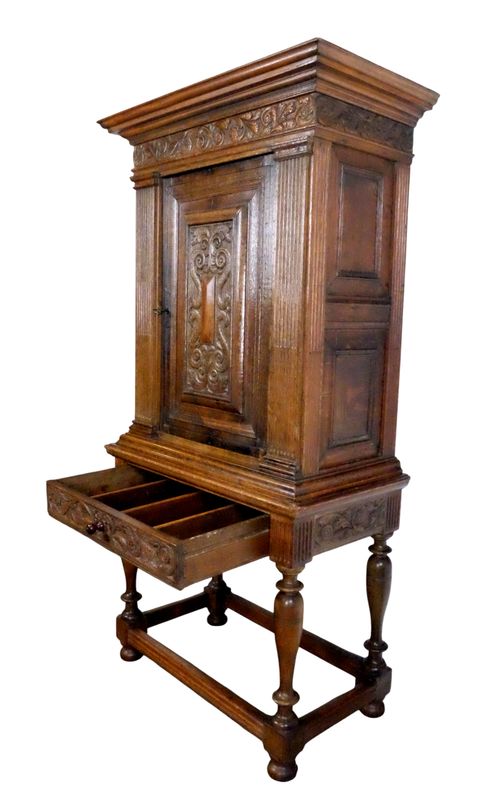 Fine Dutch 17th century Table Cabinet 