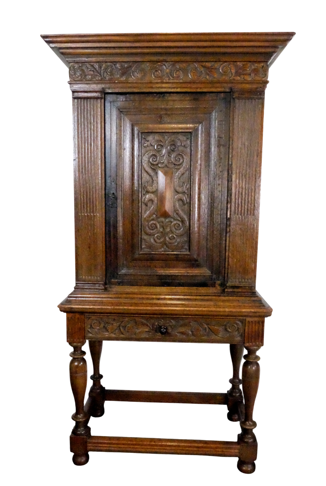 Fine Dutch 17th century Table Cabinet 