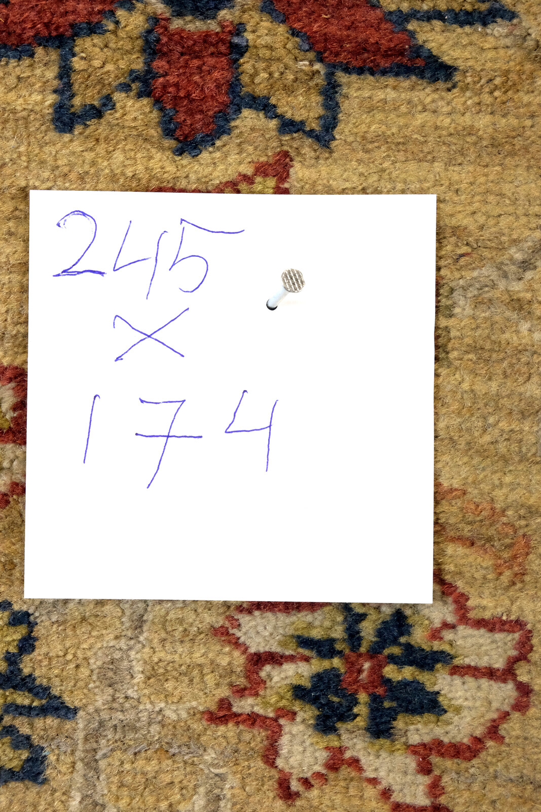 fine Ziegler Carpet. 