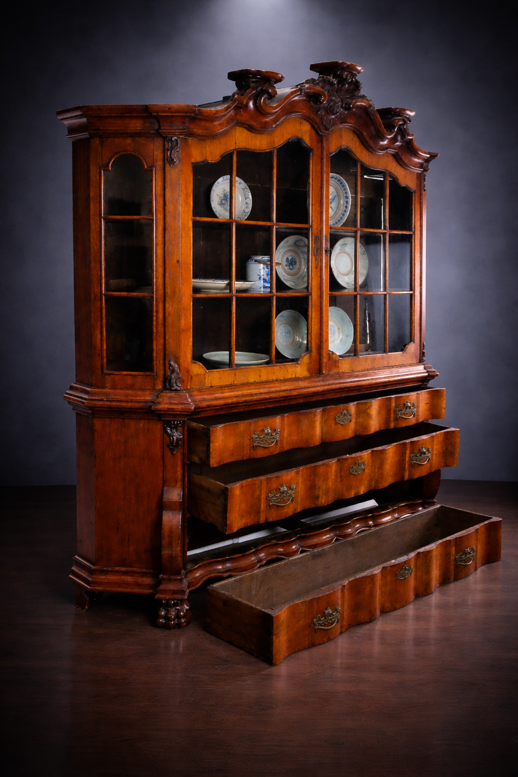 French Display Cabinet   1750