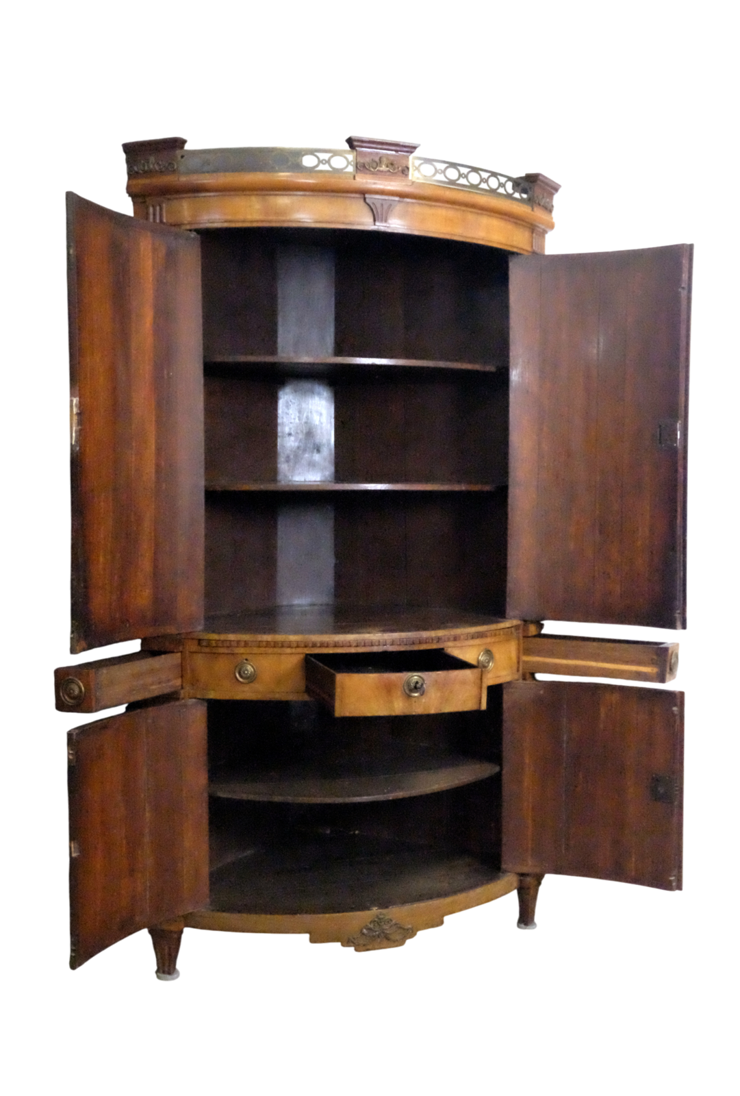 French Louis XVI Corner Cabinet